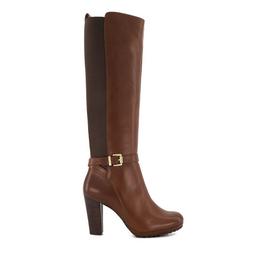 Dune London Sareena Leather Knee High Boots