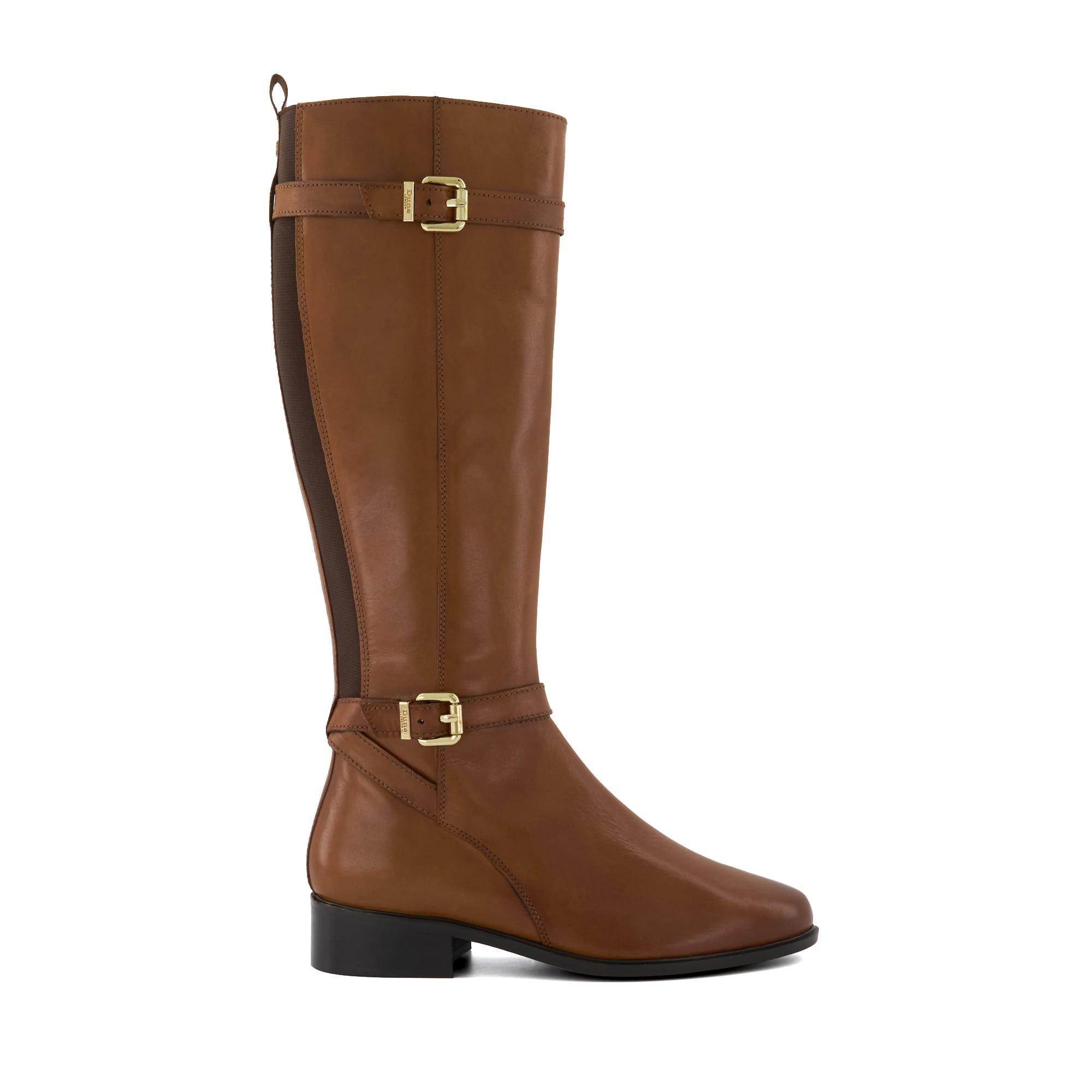TAN - Dune London - Tepi Knee High Boots - 1