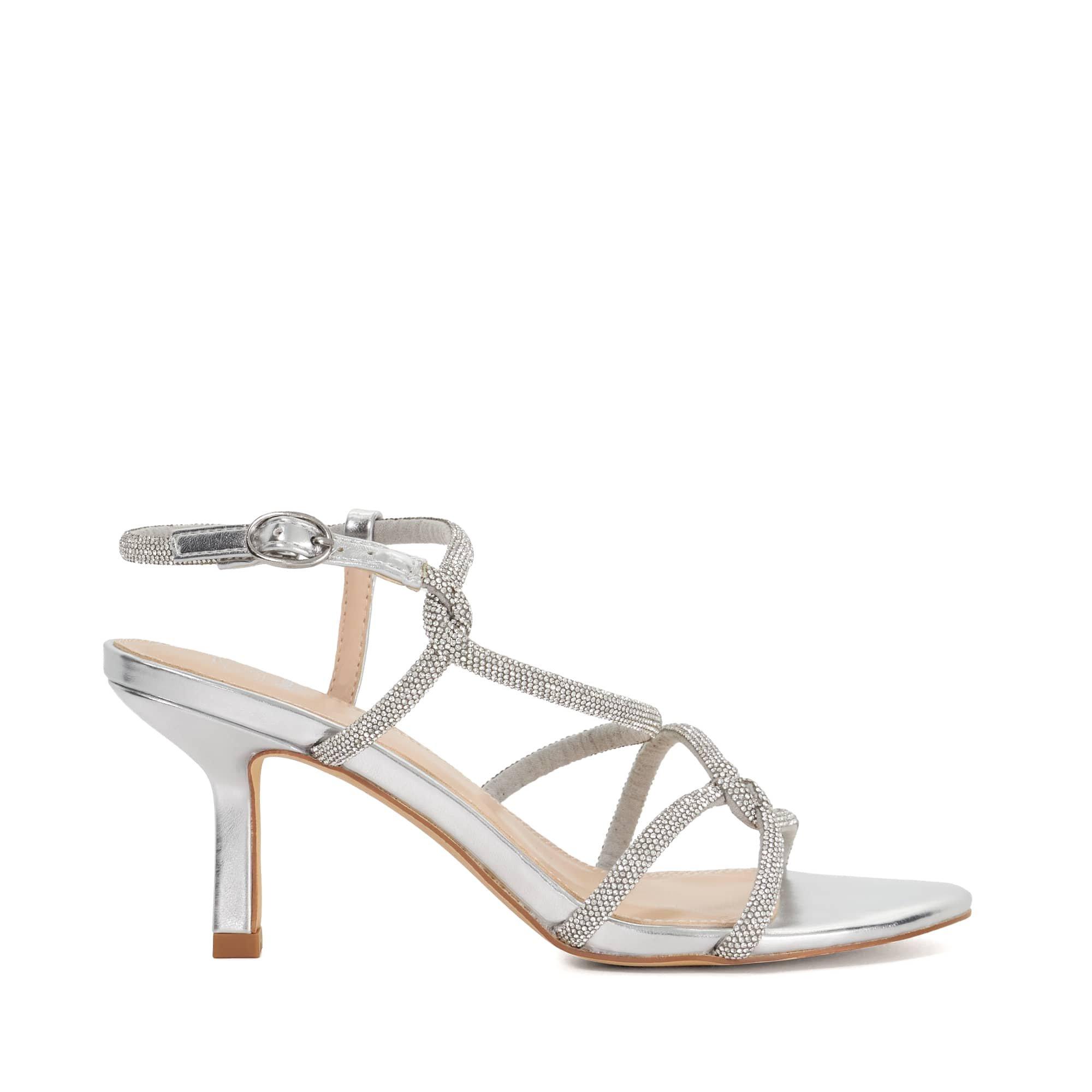 Sølv - Dune London - Malfi Heeled Sandals - 1