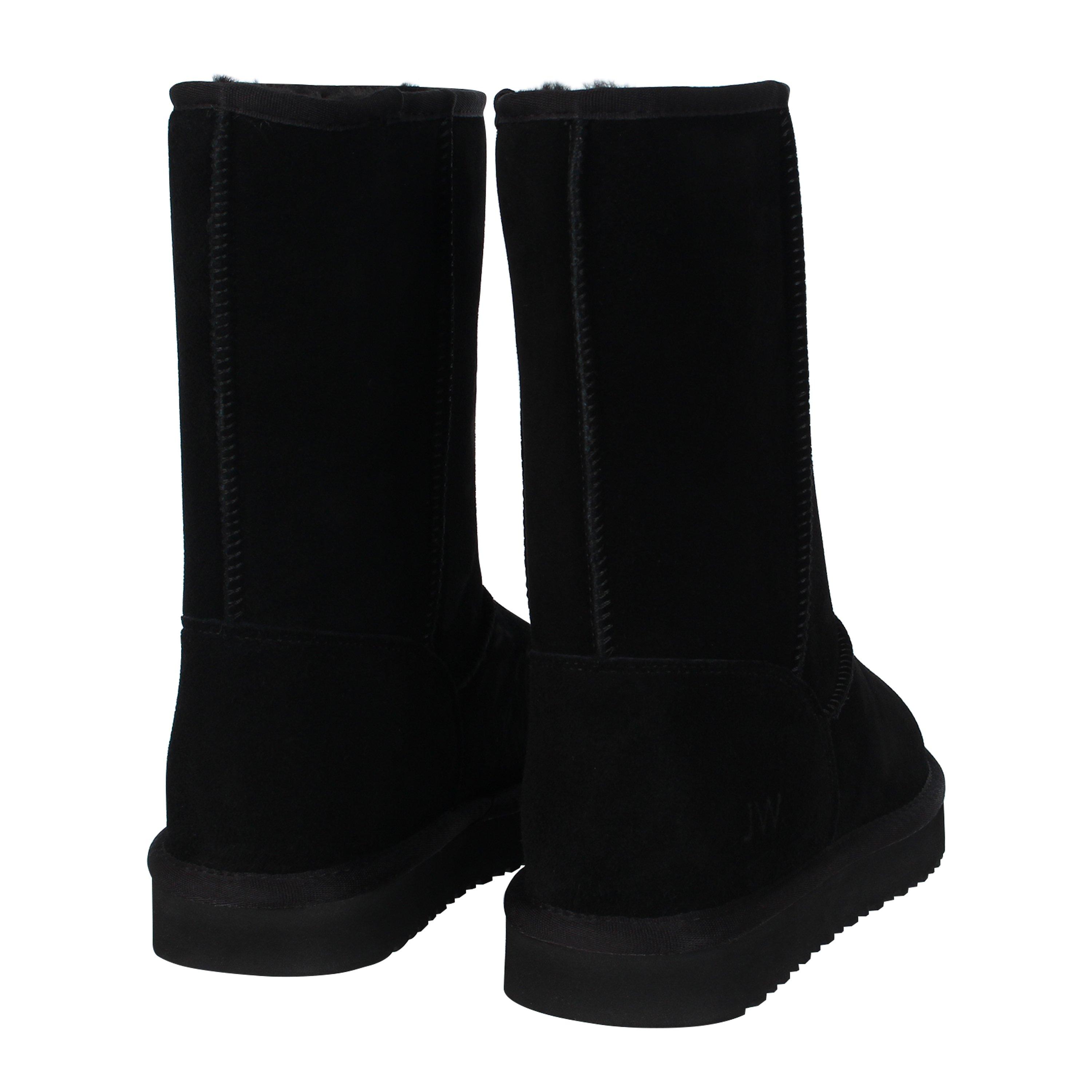 Black - Jack Wills - High Snug Boots Womens - 5