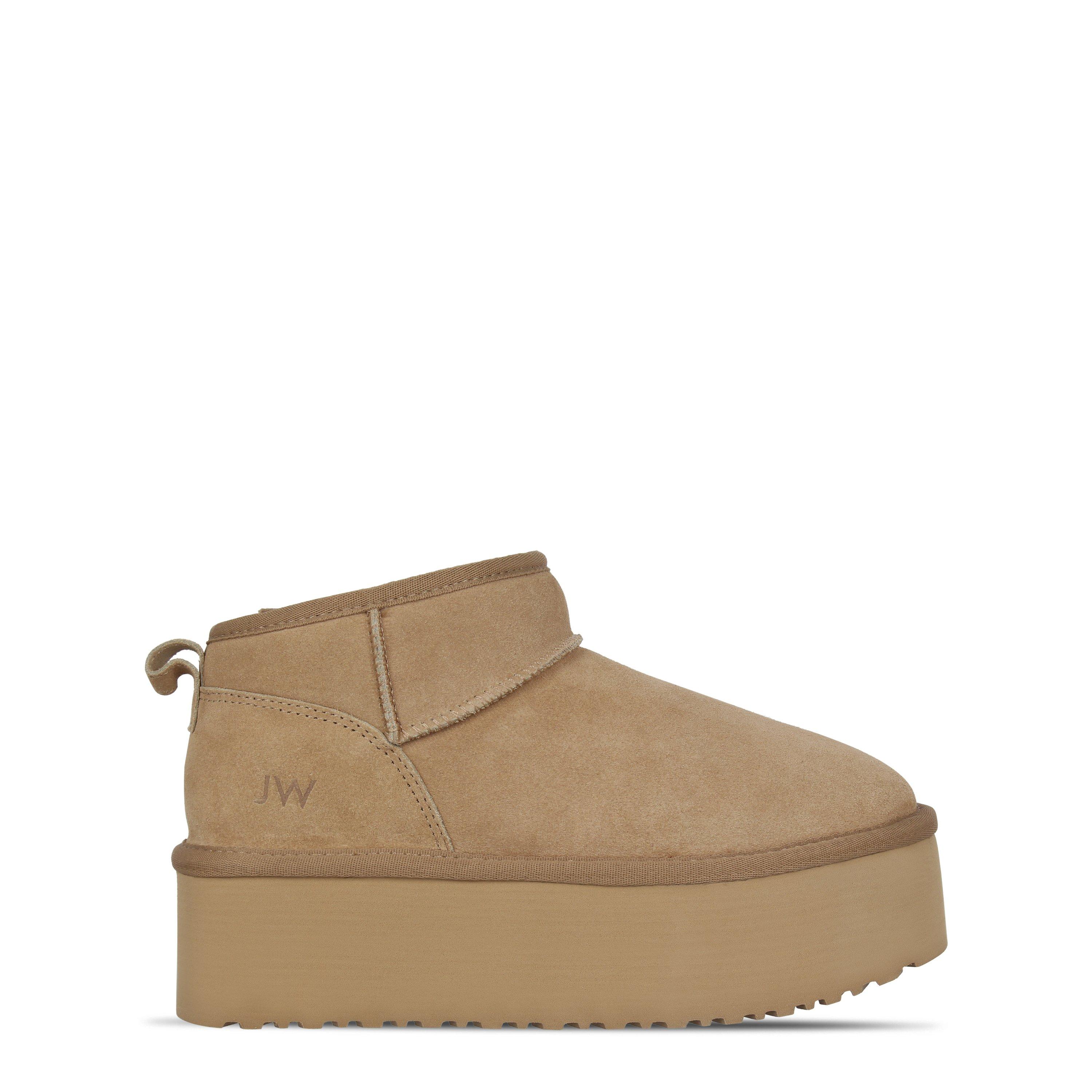 Jack Wills Women's Platform Snug Boots - Sand - 5 (38)