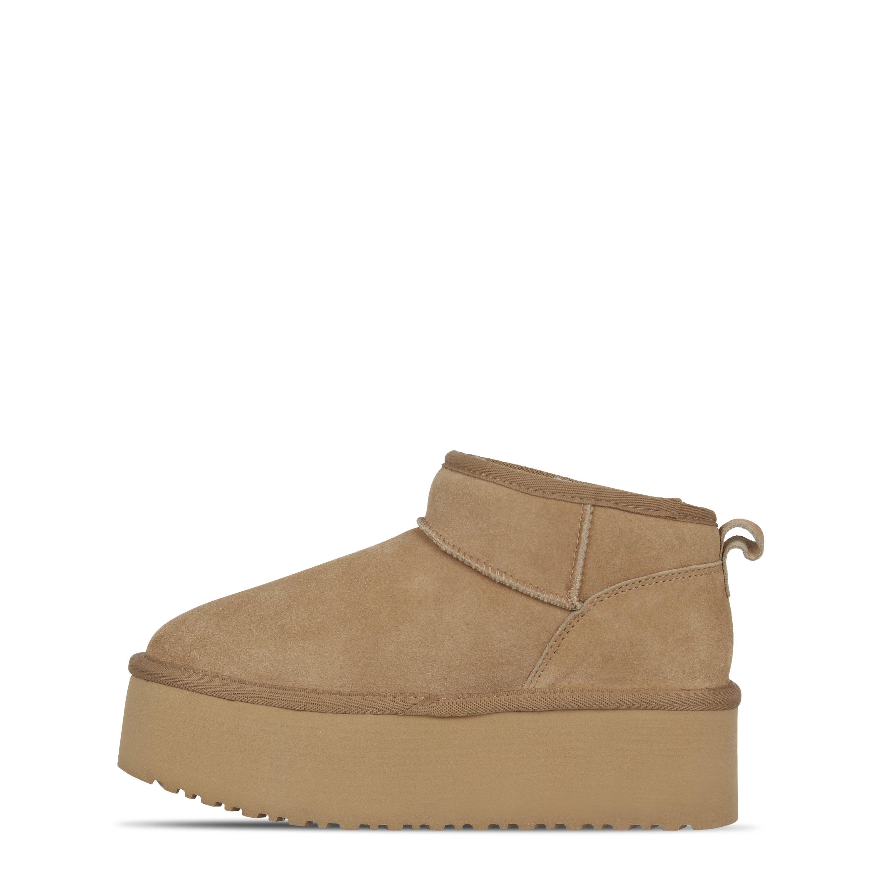 Sand - Jack Wills - Platform Snug Boots Womens - 2
