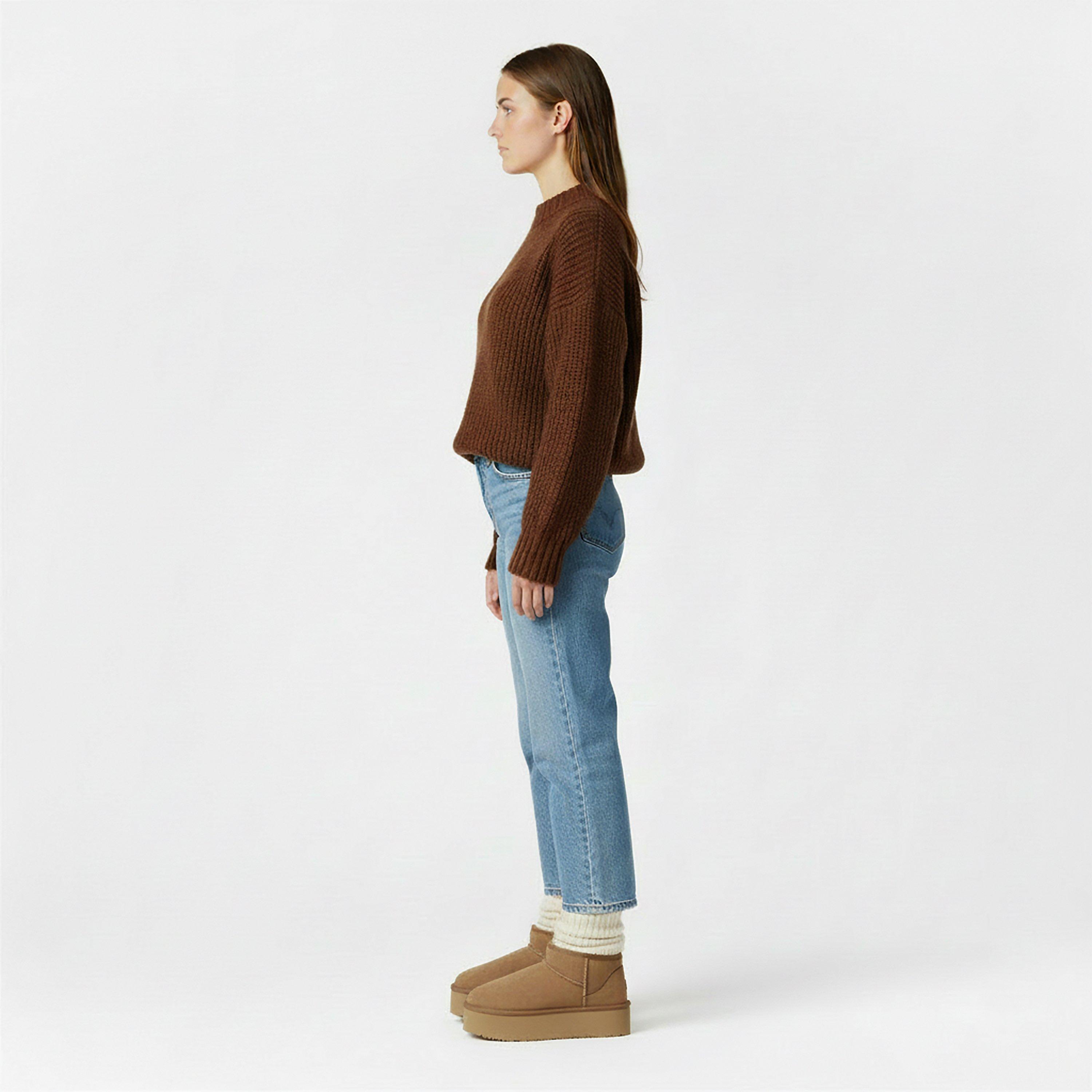 Sand - Jack Wills - Platform Snug Boots Womens - 7