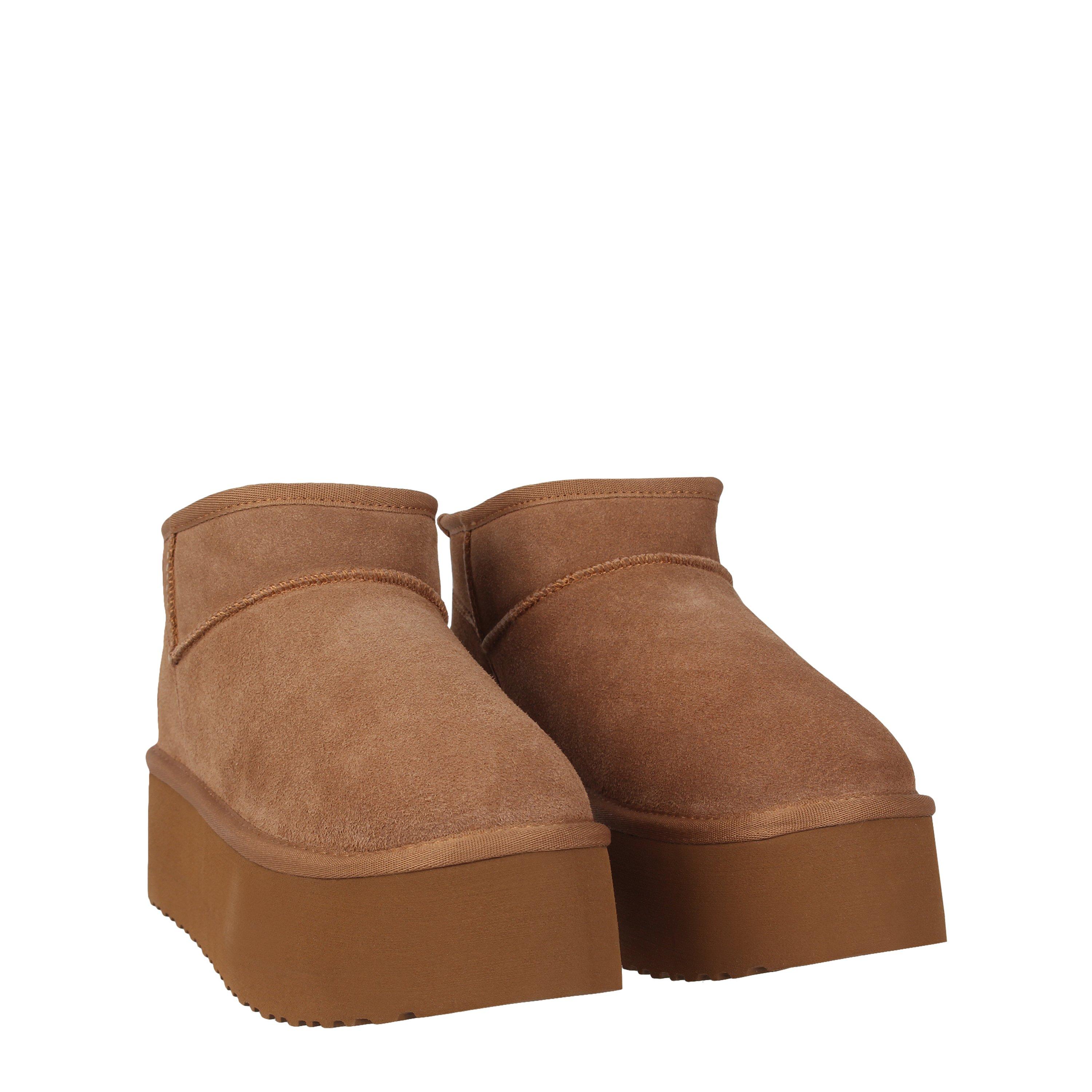 Castanho - Jack Wills - Platform Snug Boots - 3
