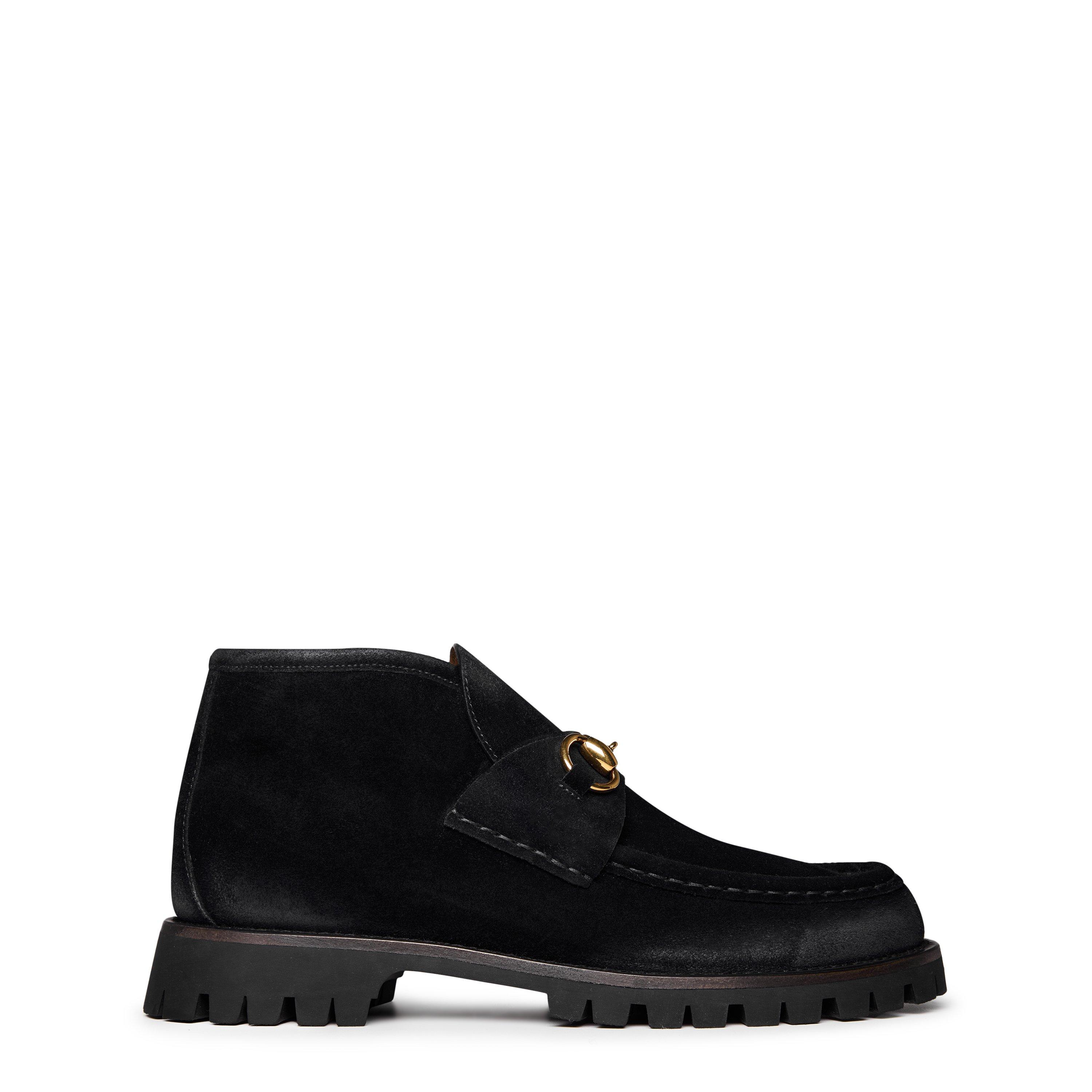 Gucci Horsebit Ankle Boots Flat Ankle Boots Cruise Fashion