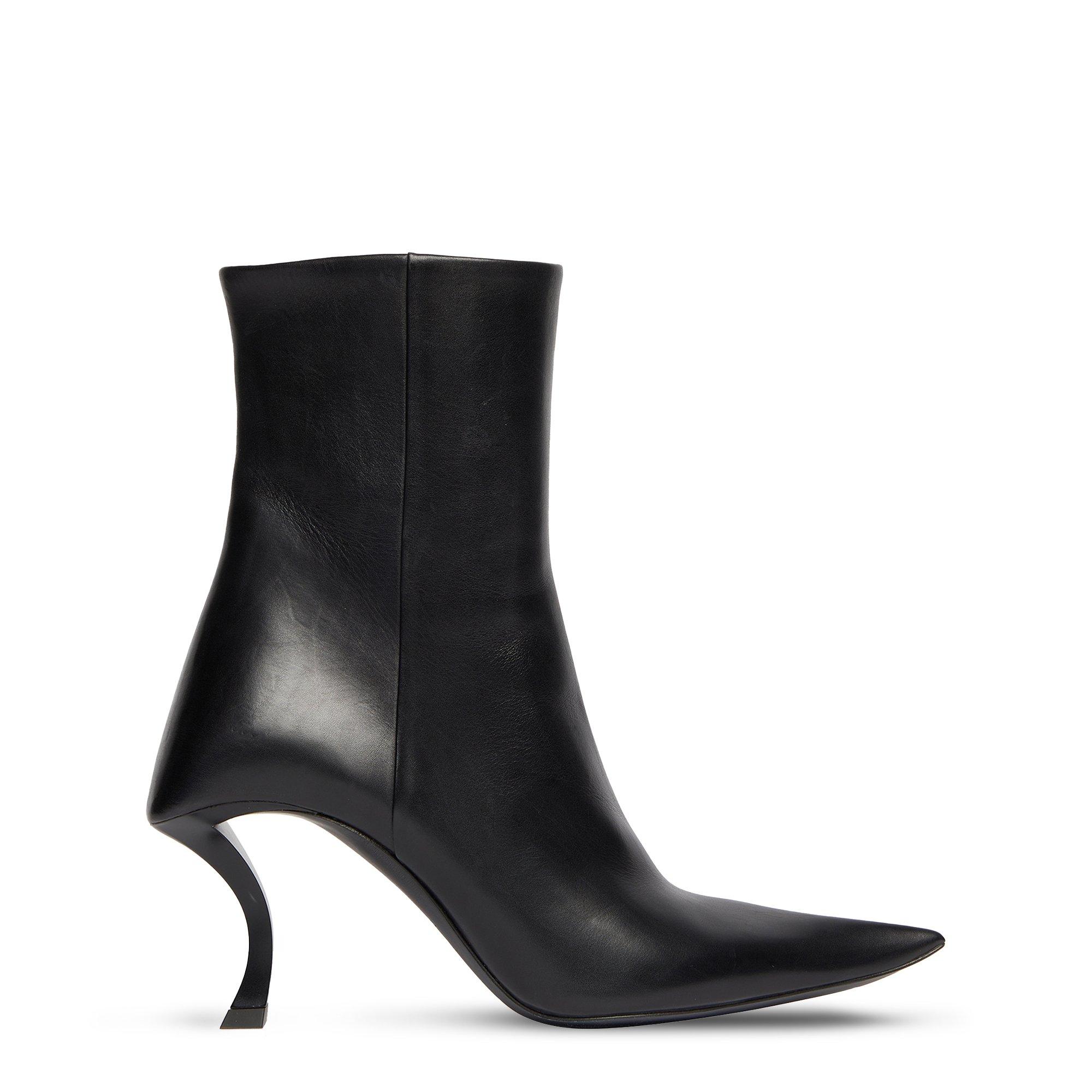 Black - Balenciaga - Hourglass Booties - 1