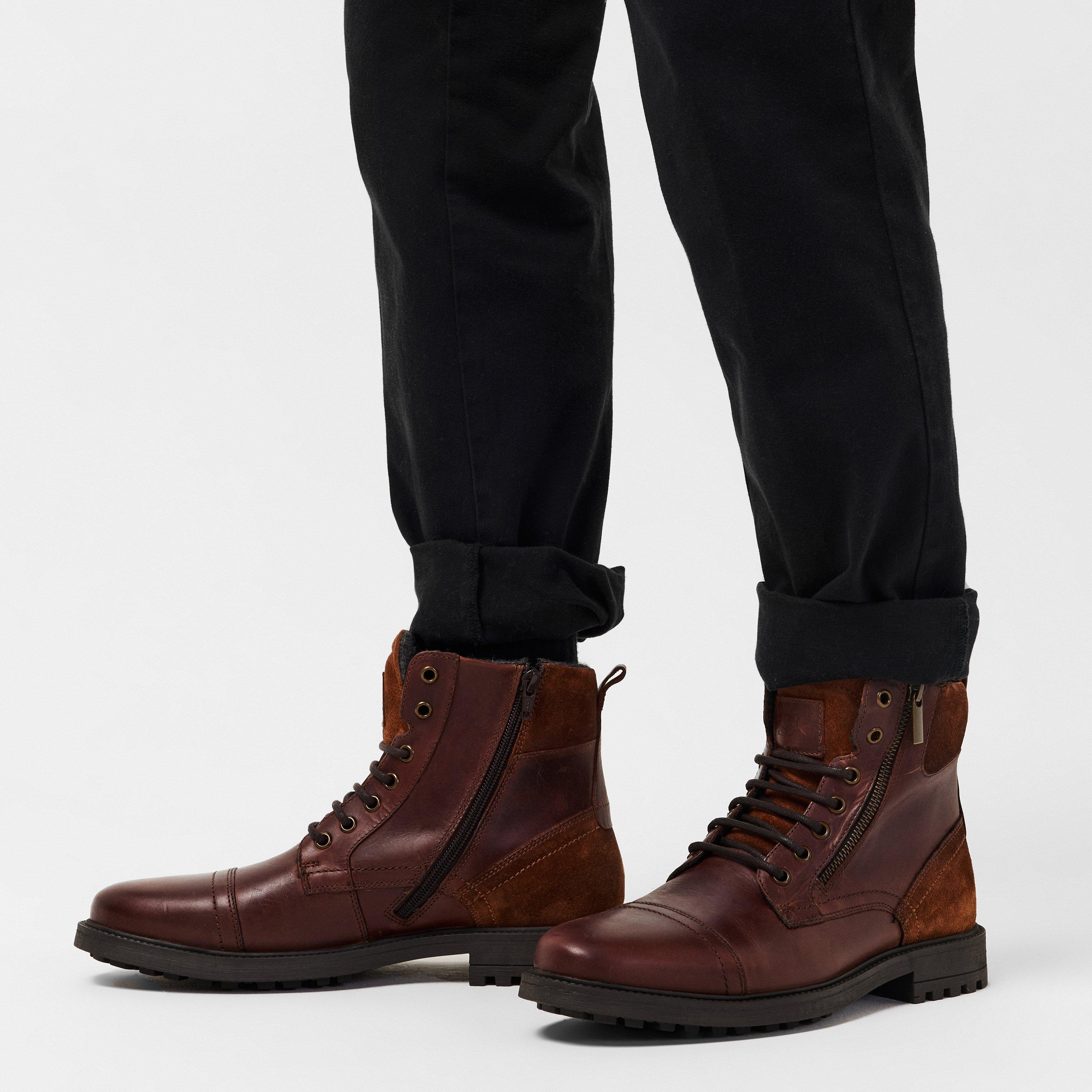 Pelle marrone 509. - Dune London - Cayden Boots - 3
