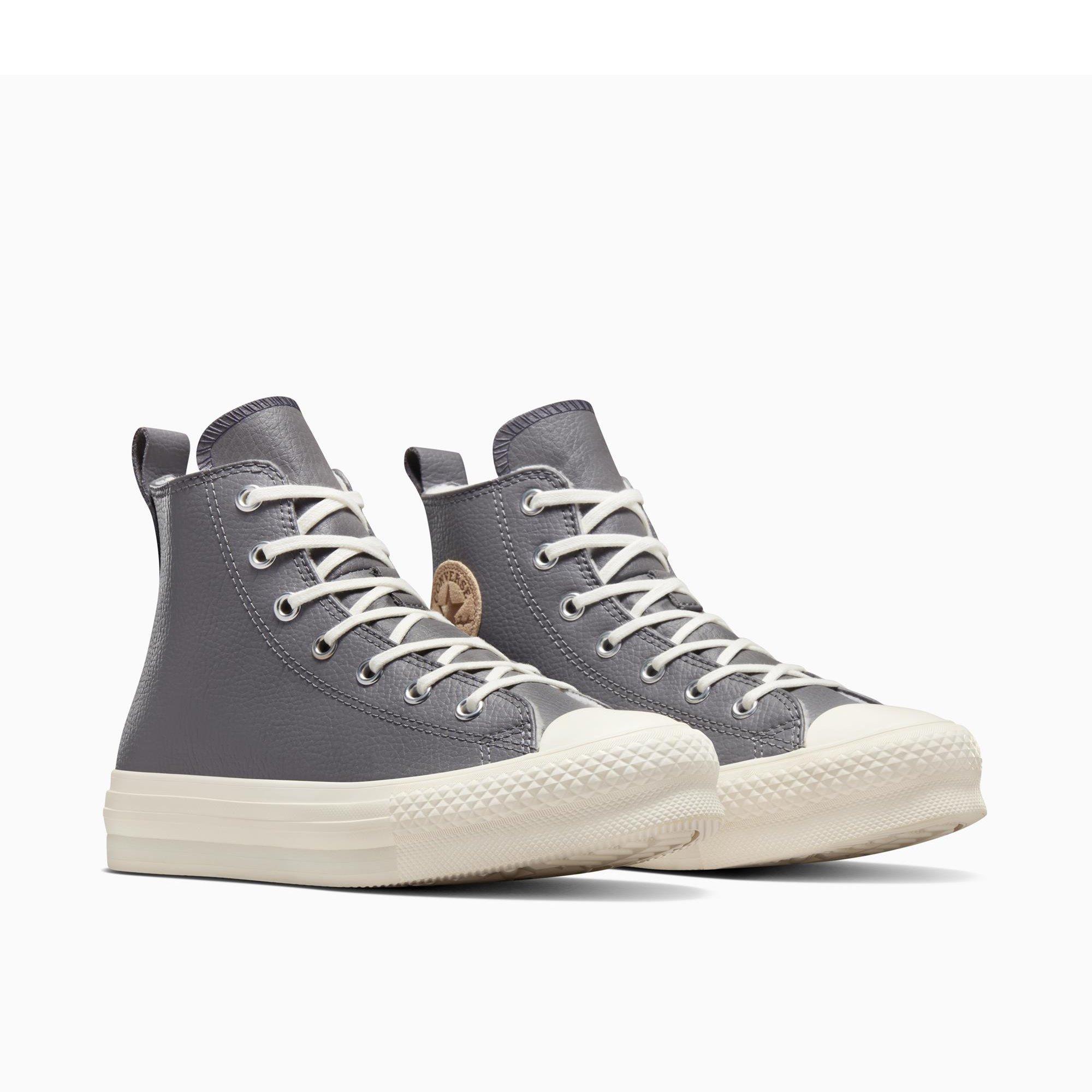 055-Sharkskin - Converse - Women's Chuck Taylor All Star Eva High-Top Trainers - 3