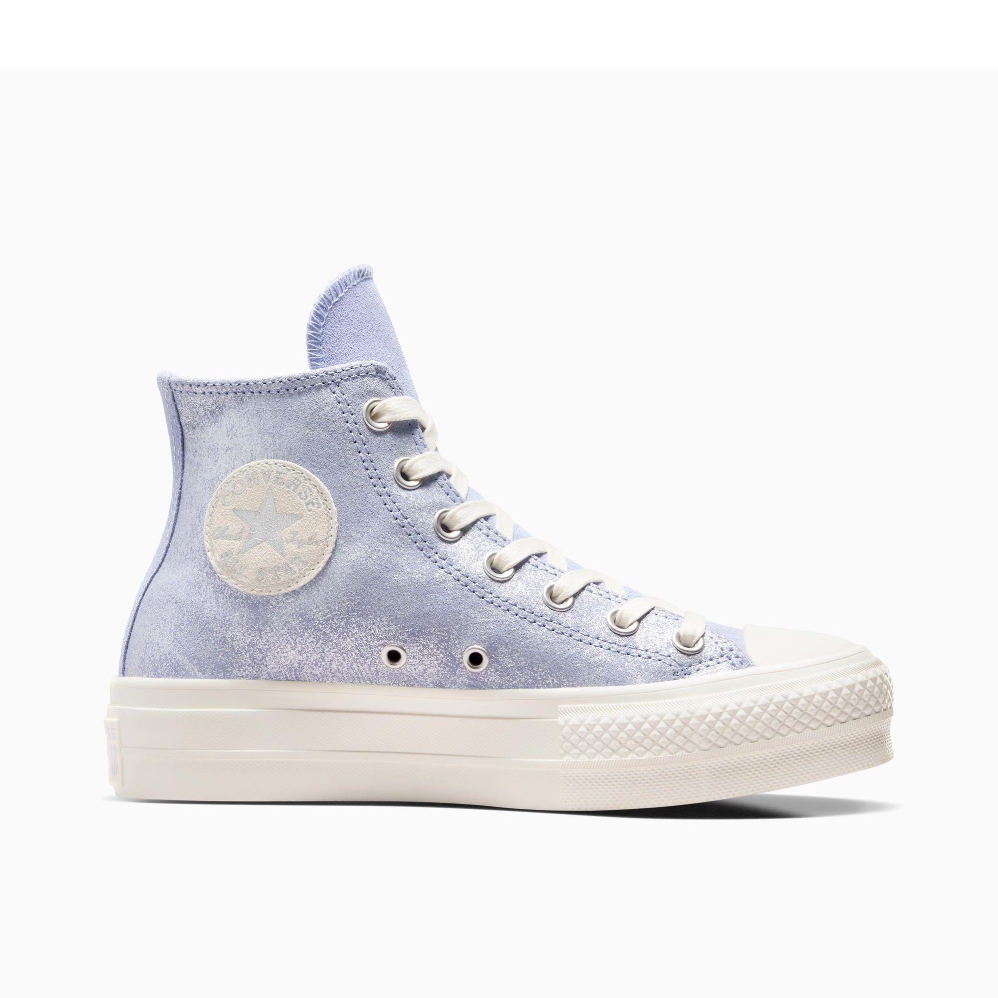 537-Lilac Pew - Converse - Women's Chuck Taylor All Star Lif High-Top Trainers - 1