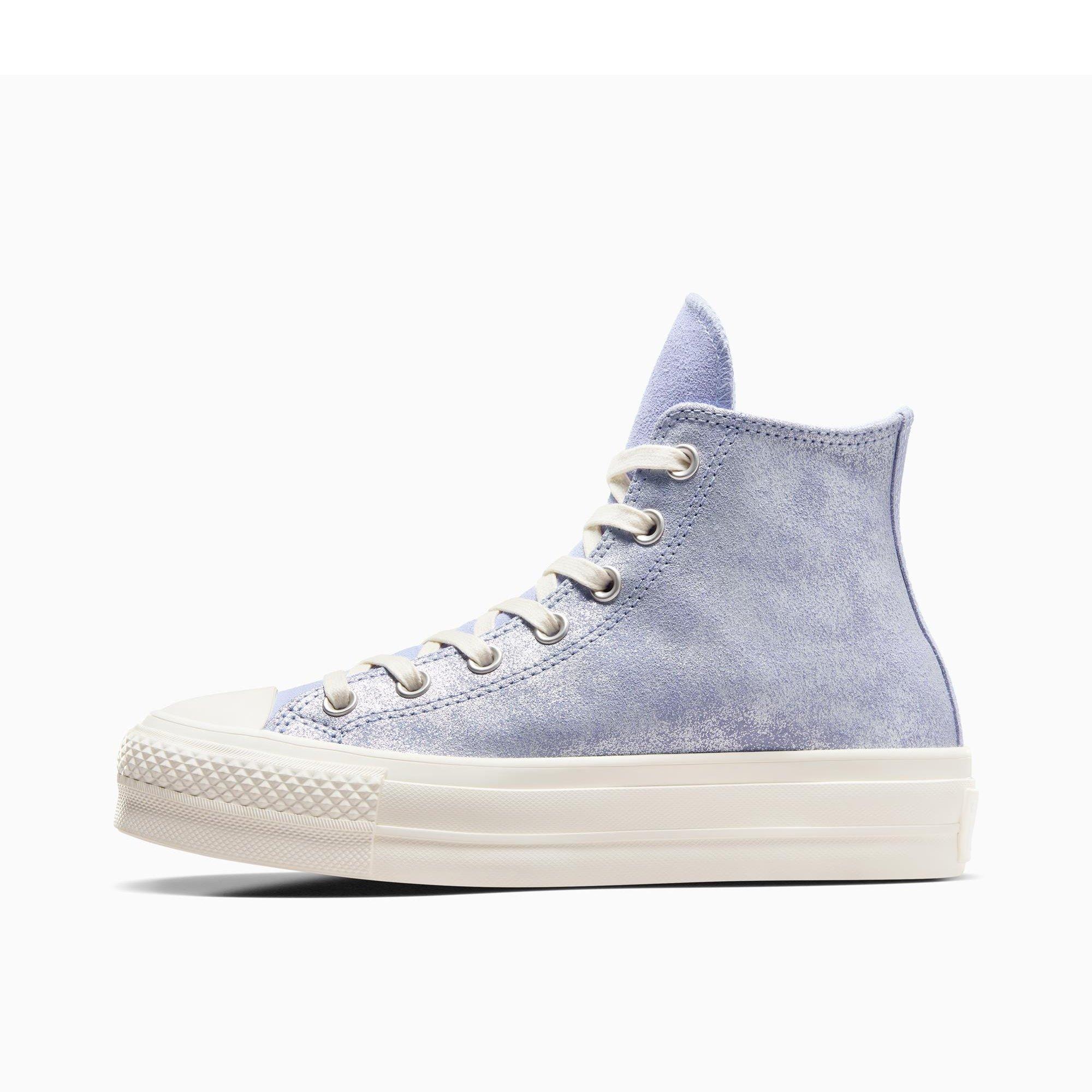 537-Lilac Pew - Converse - Women's Chuck Taylor All Star Lif High-Top Trainers - 2
