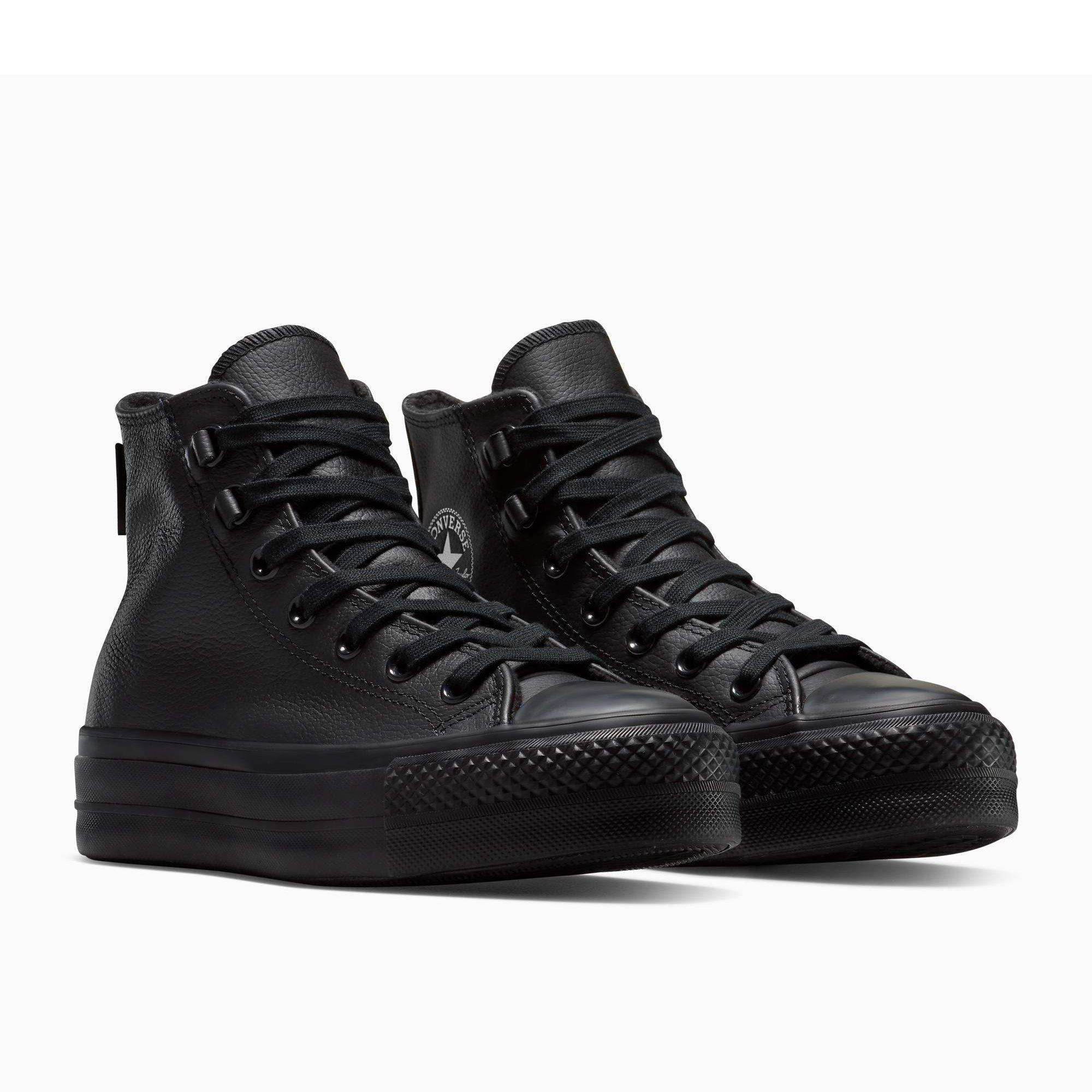 001-Black/Bla - Converse - Women's Chuck Taylor All Star Lif High-Top Trainers - 5