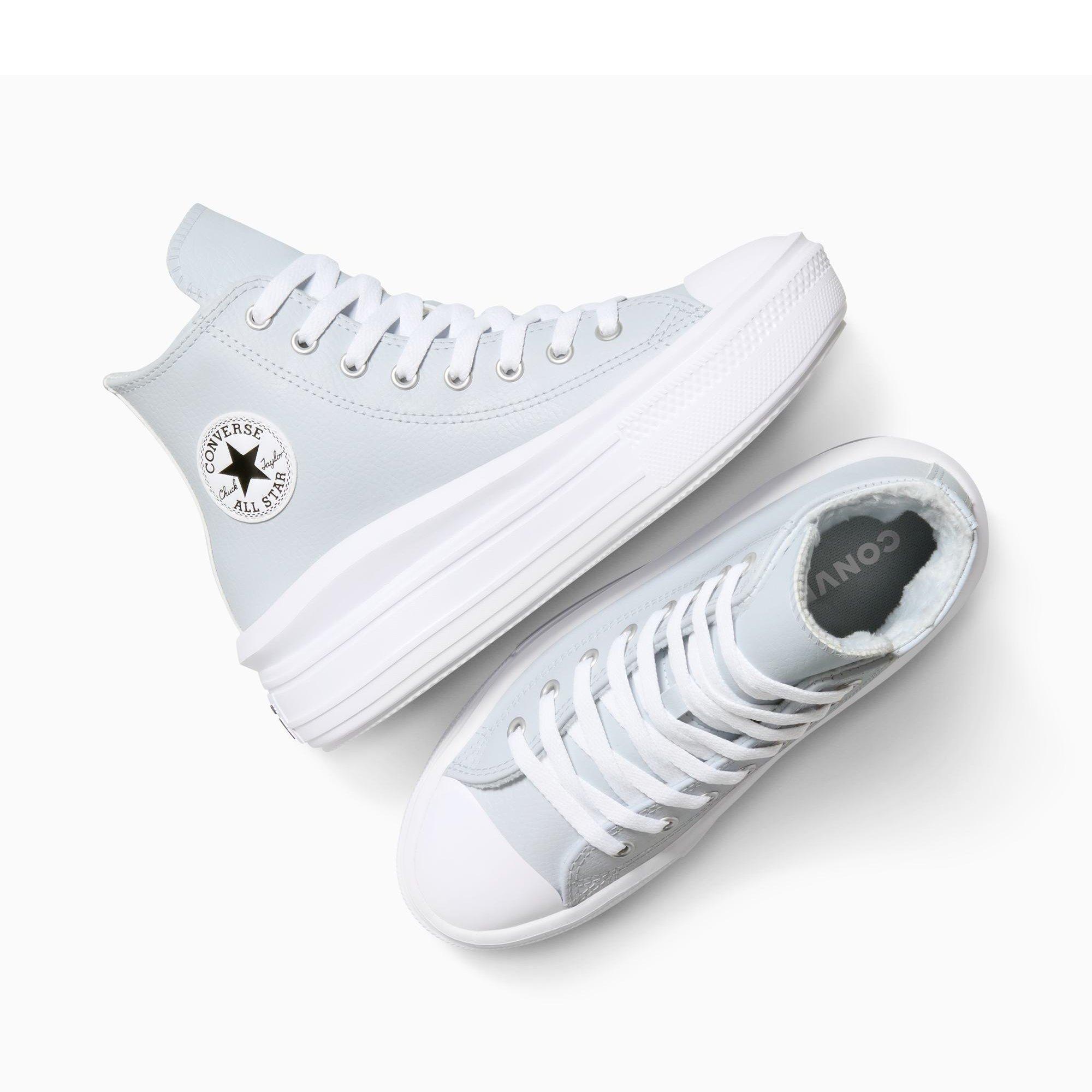 451-Just Chil - Converse - Women's Chuck Taylor All Star Mov High-Top Trainers - 3