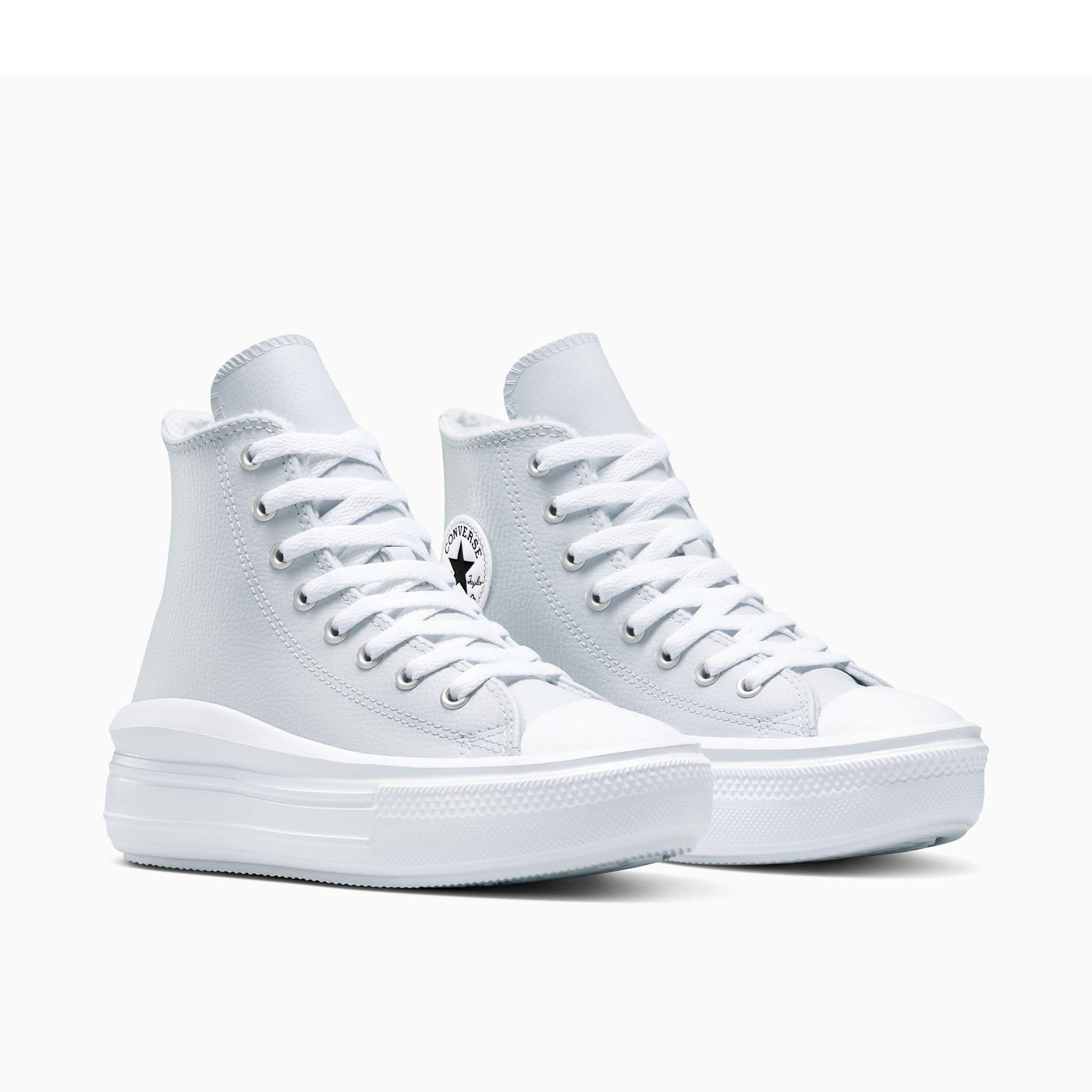451-Just Chil - Converse - Women's Chuck Taylor All Star Mov High-Top Trainers - 4