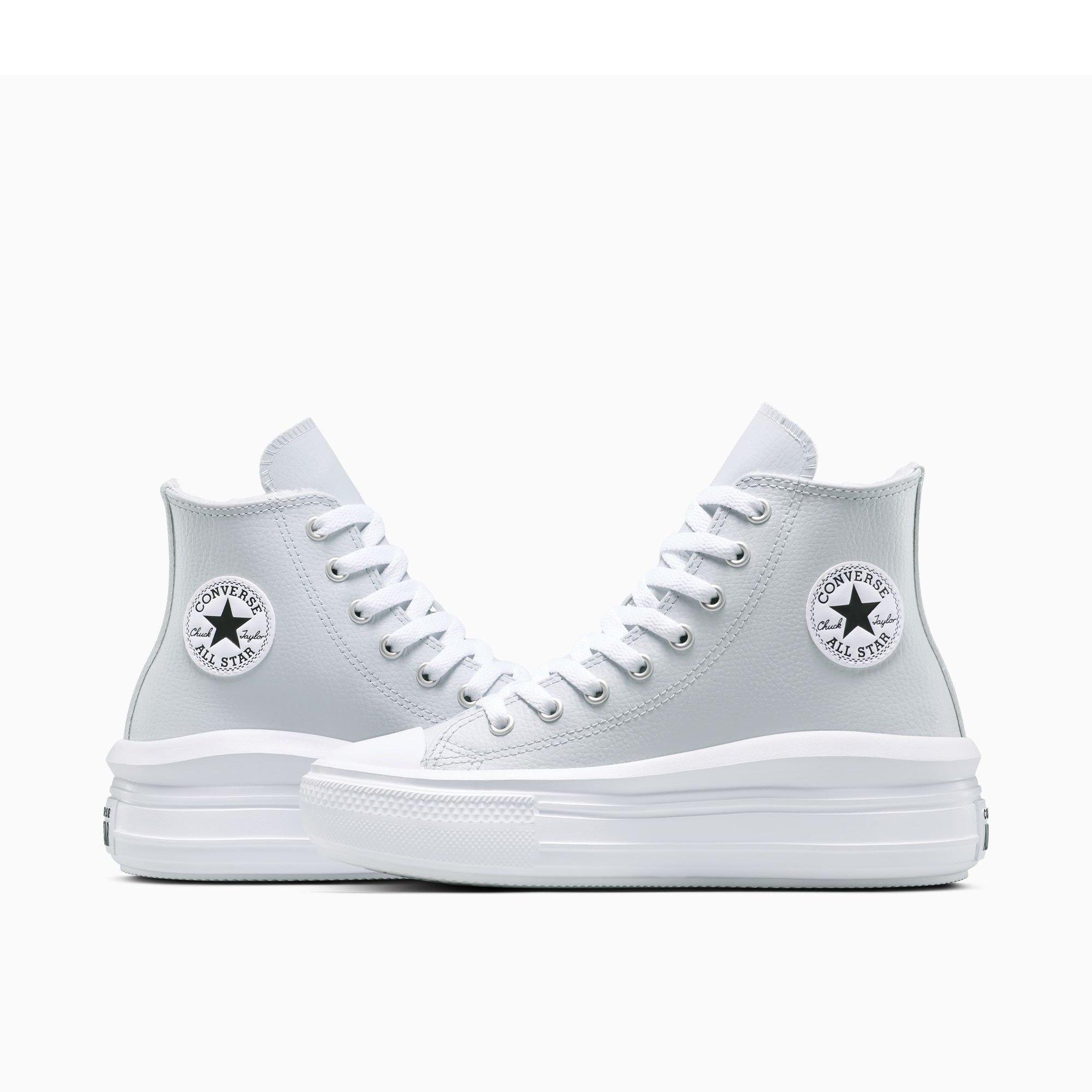 451-Just Chil - Converse - Women's Chuck Taylor All Star Mov High-Top Trainers - 5