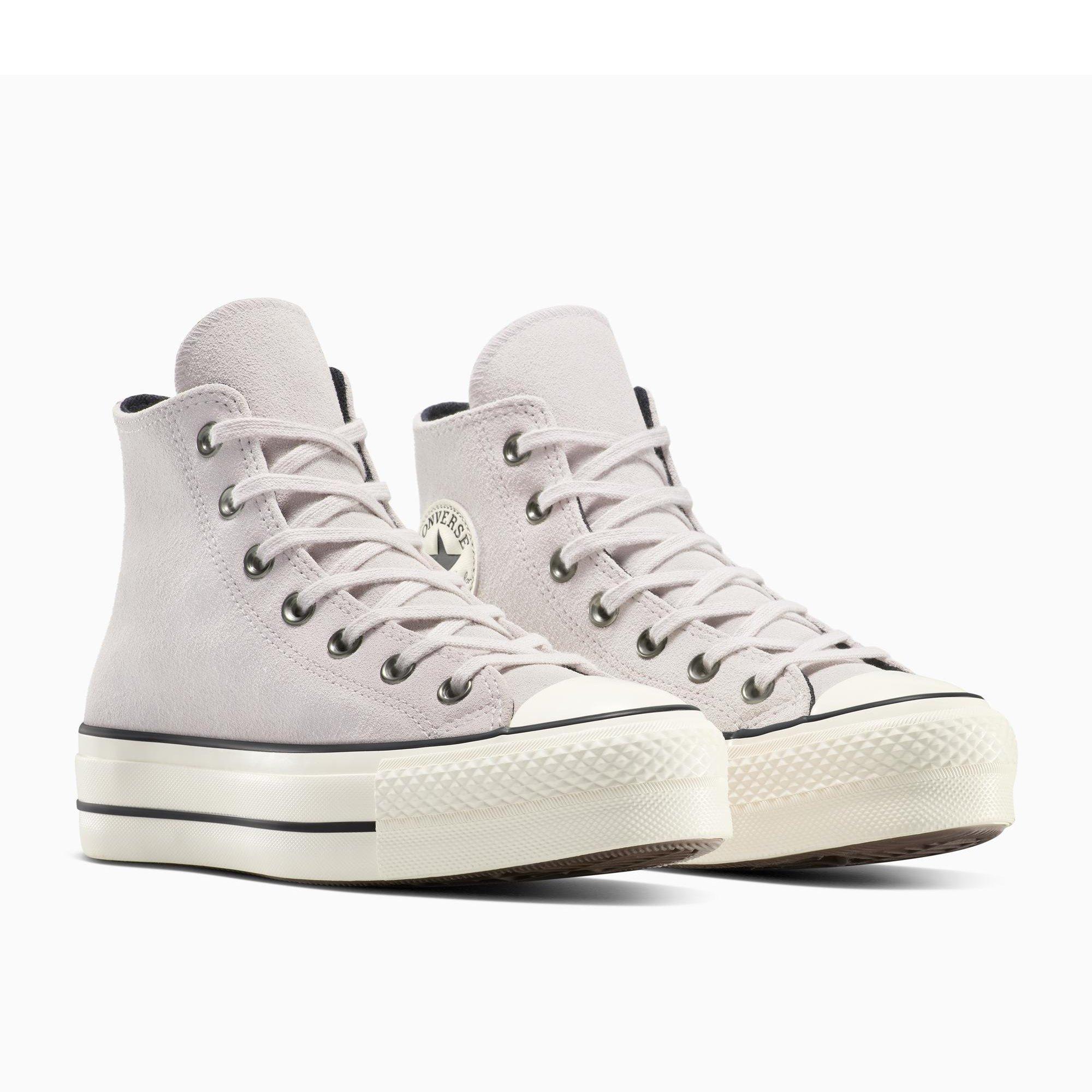 535-Bone Cold - Converse - Women's Chuck Taylor All Star Lif High-Top Trainers - 4