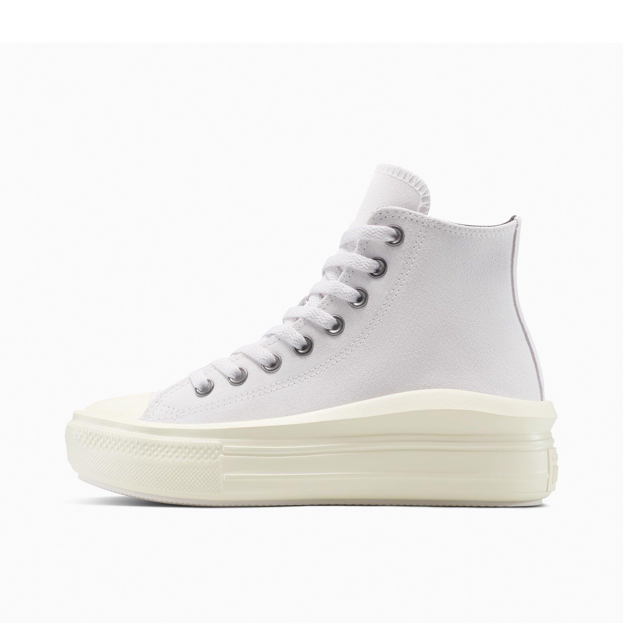 535-Bone Cold - Converse - Women's Chuck Taylor All Star Mov High-Top Trainers - 2
