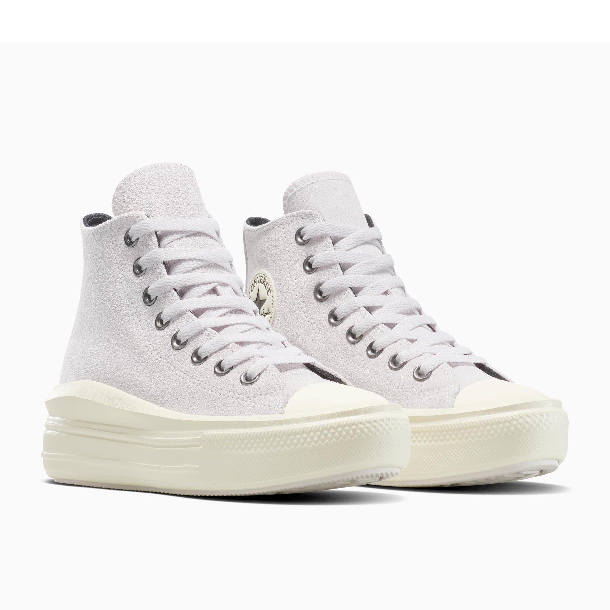 535-Bone Cold - Converse - Women's Chuck Taylor All Star Mov High-Top Trainers - 3