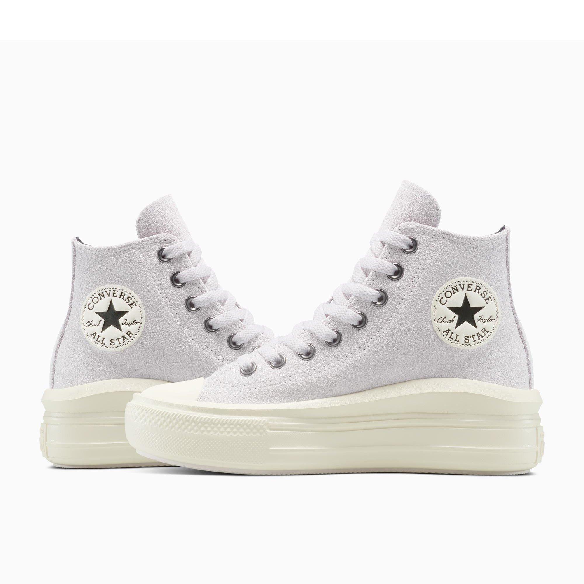 535-Bone Cold - Converse - Women's Chuck Taylor All Star Mov High-Top Trainers - 4
