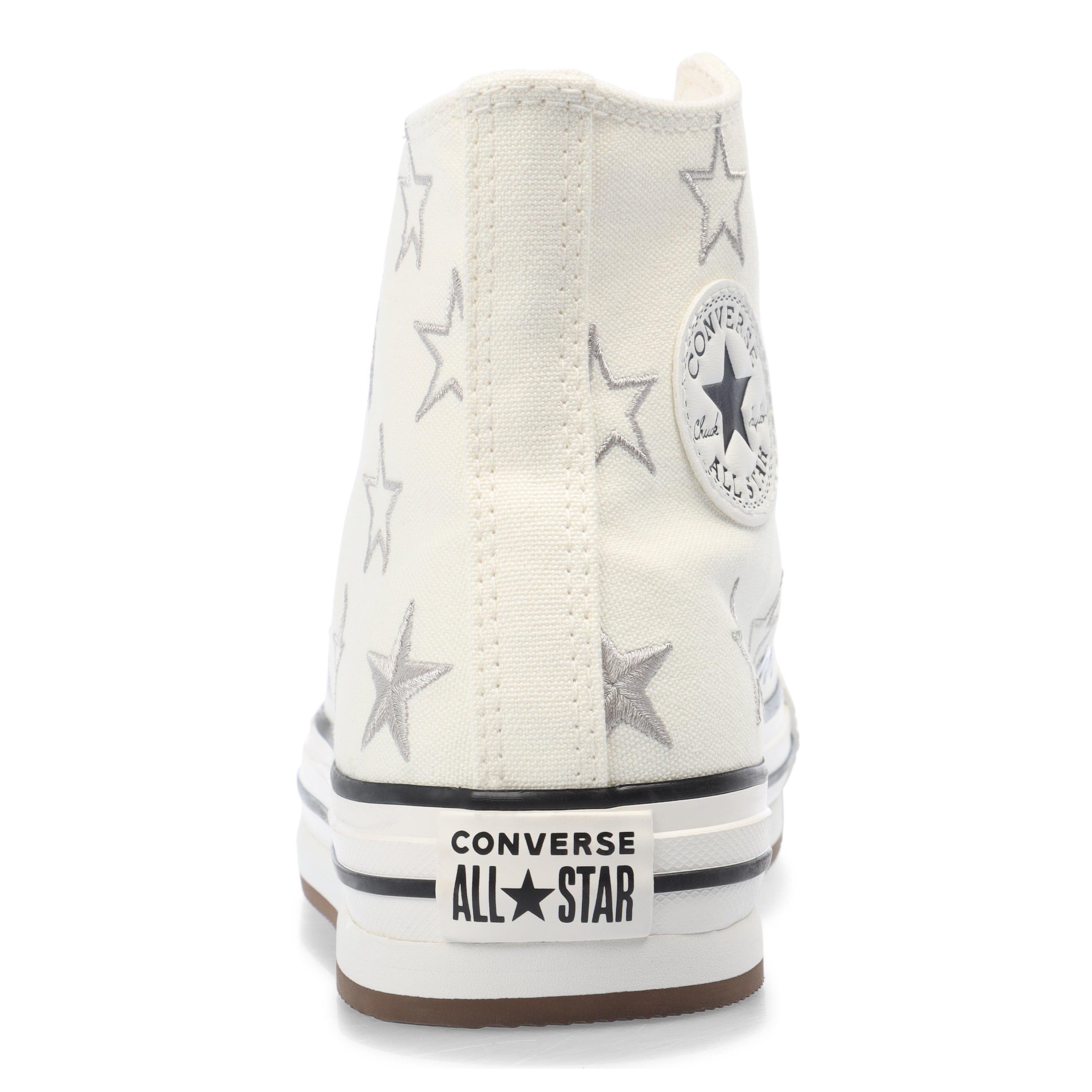 286-Egret/Pap - Converse - Women's Chuck Taylor All Star Eva High-Top Trainers - 4