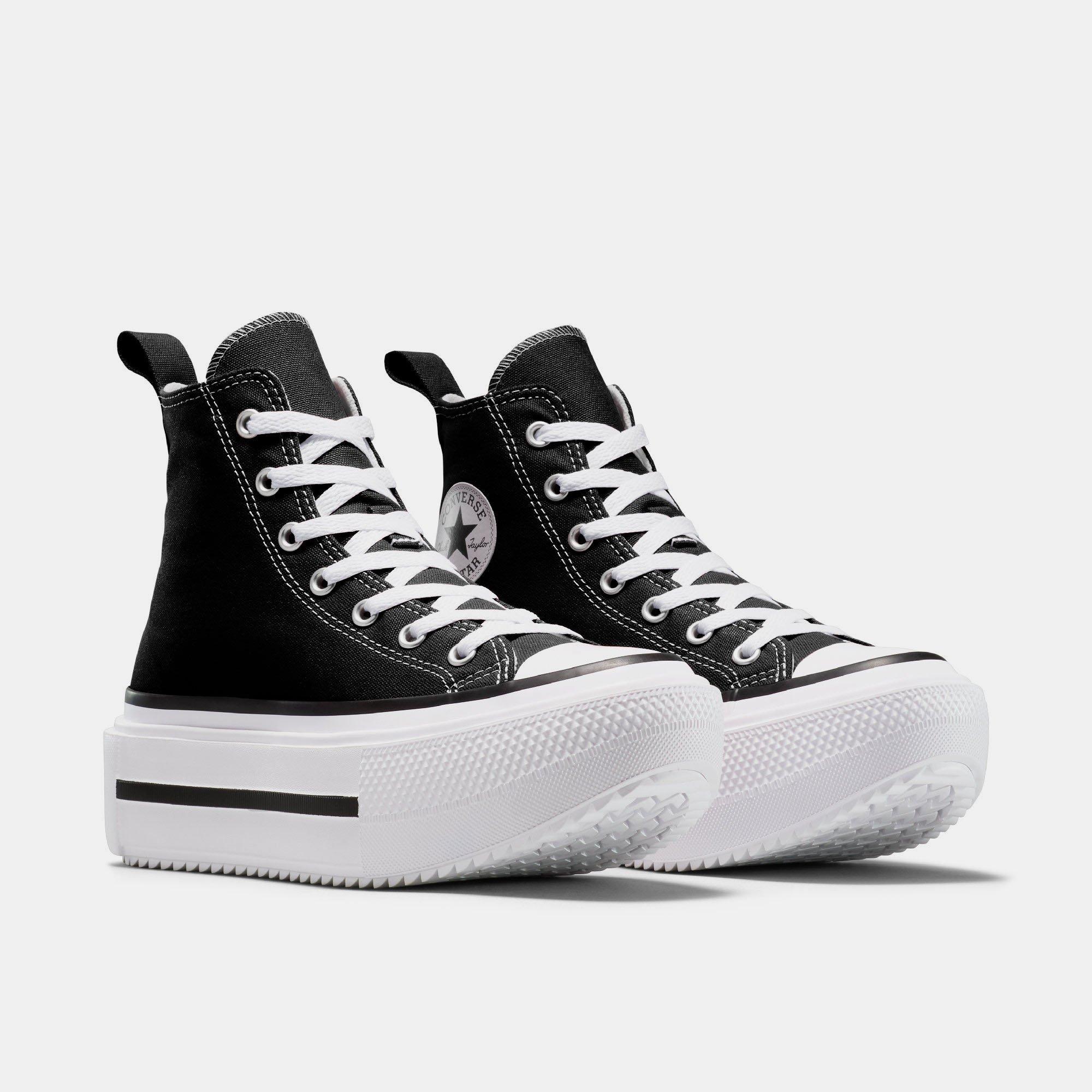 001-Black/Whi - Converse - Women's Chuck Taylor All Star Lif High-Top Trainers - 2