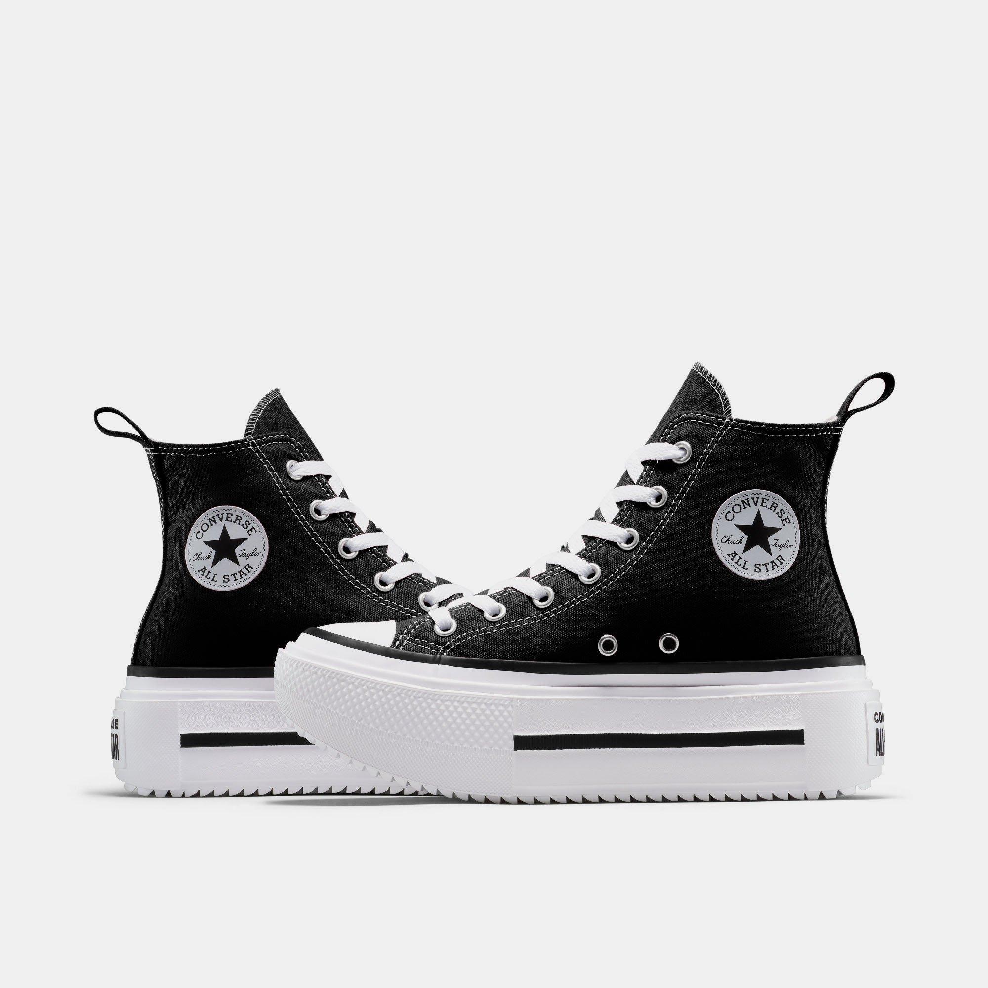 001-Black/Whi - Converse - Women's Chuck Taylor All Star Lif High-Top Trainers - 3