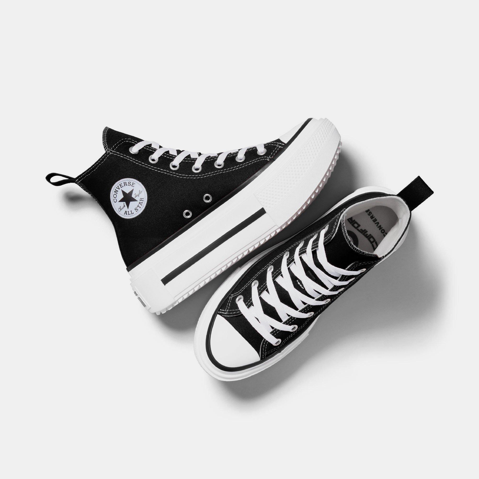 001-Black/Whi - Converse - Women's Chuck Taylor All Star Lif High-Top Trainers - 5