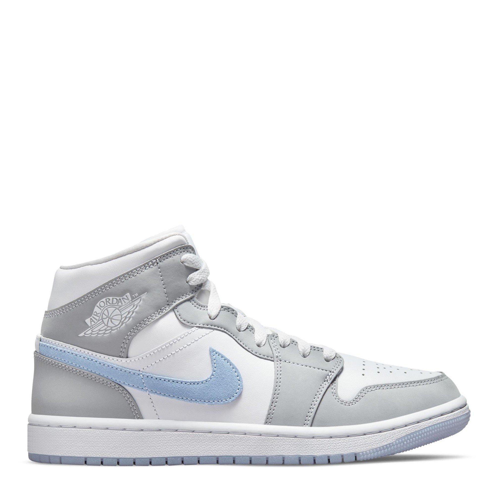 White/Grey - Nike - Jordan 1 Mid Ld64 - 1