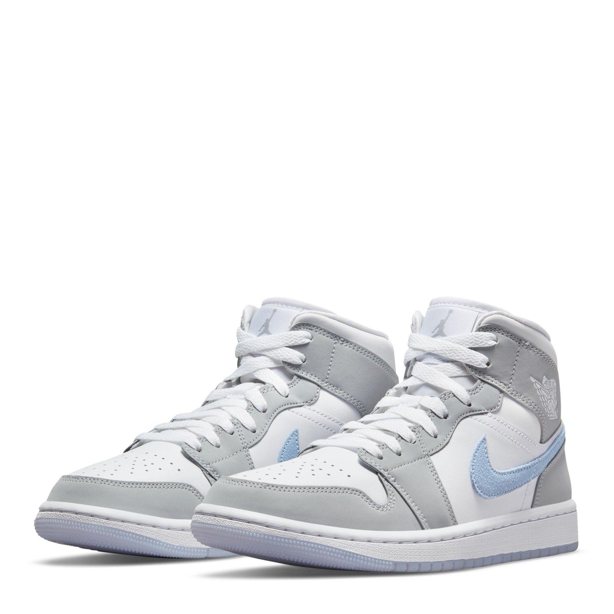 White/Grey - Nike - Jordan 1 Mid Ld64 - 3