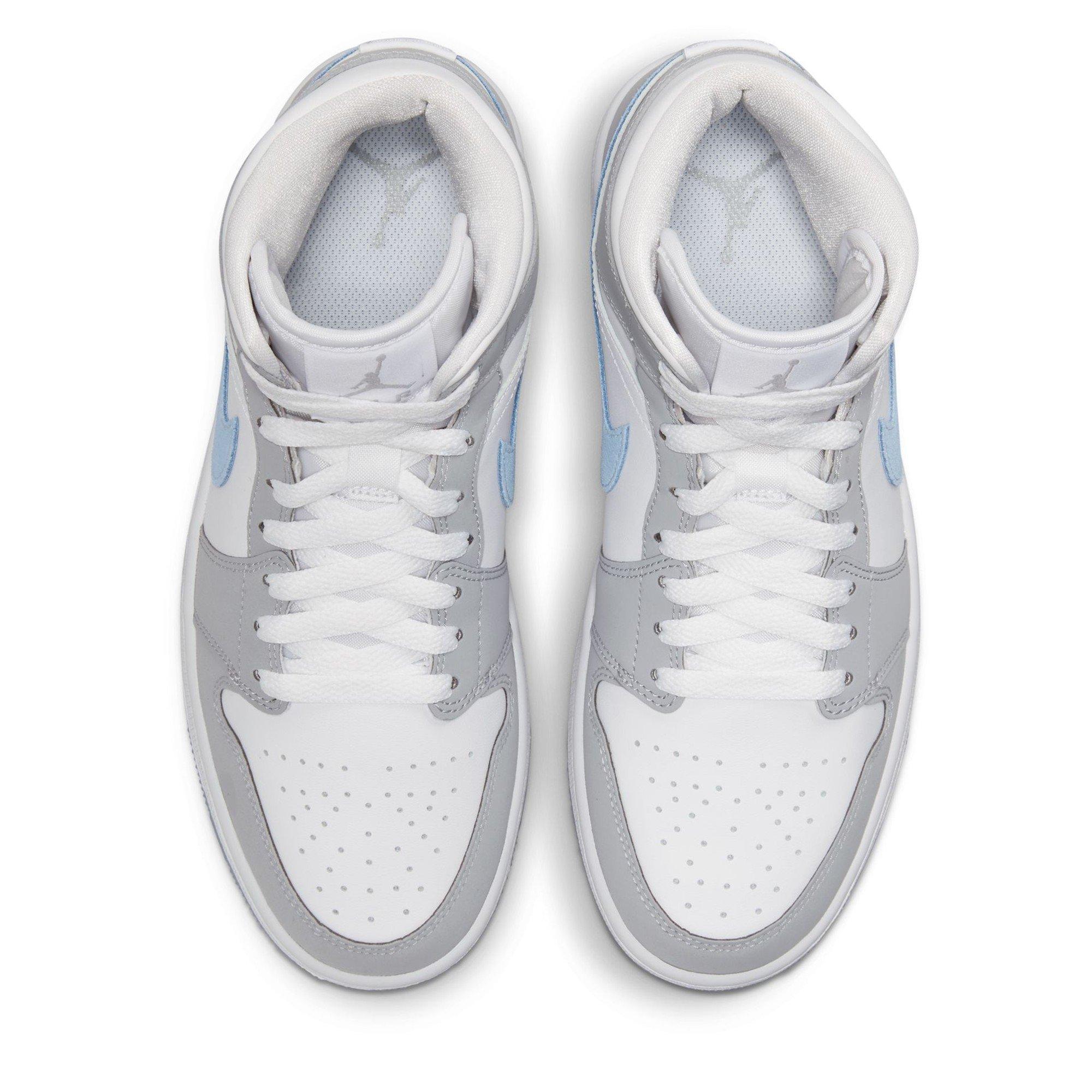 White/Grey - Nike - Jordan 1 Mid Ld64 - 5
