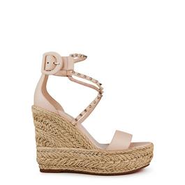 Christian Louboutin Chocazeppa Spikes 120mm Espadrille Wedges