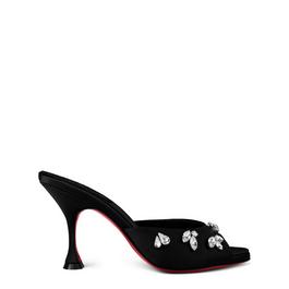 Christian Louboutin Degraqueen Satin Mules