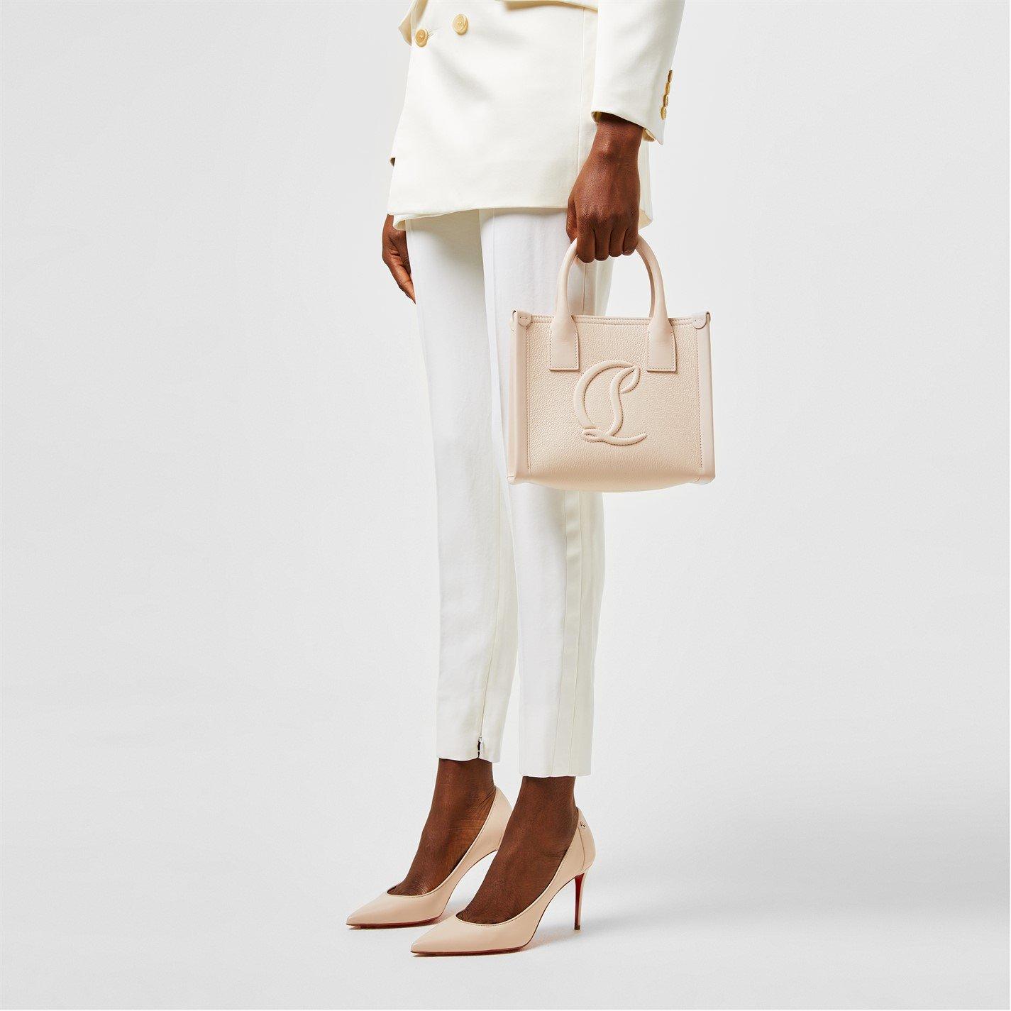 Leche Leche - Christian Louboutin - Women's Sporty Kate Leather Pumps, 85mm - 3