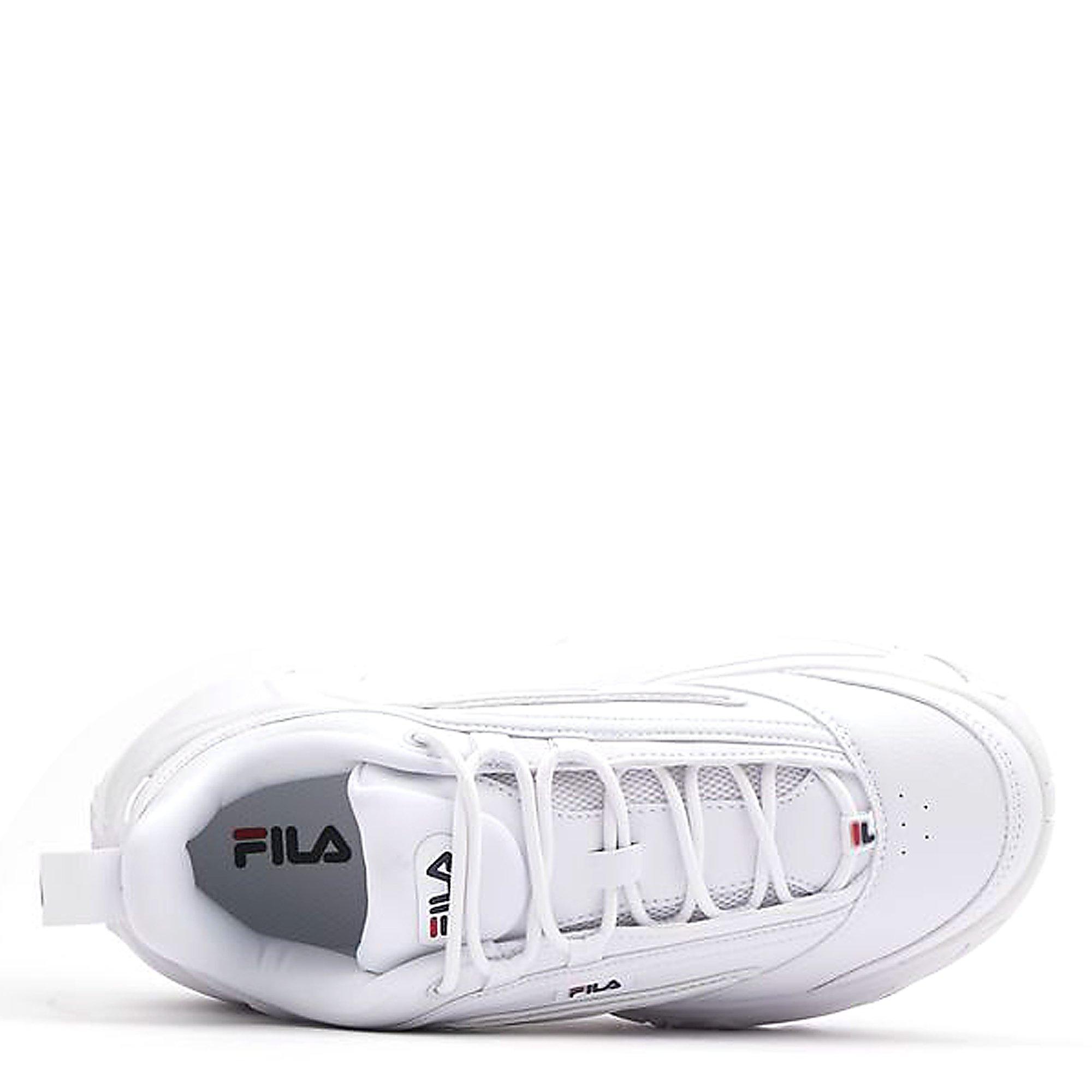 Wht/FNavy/FRed - Fila - Twister Womens Shoes - 3