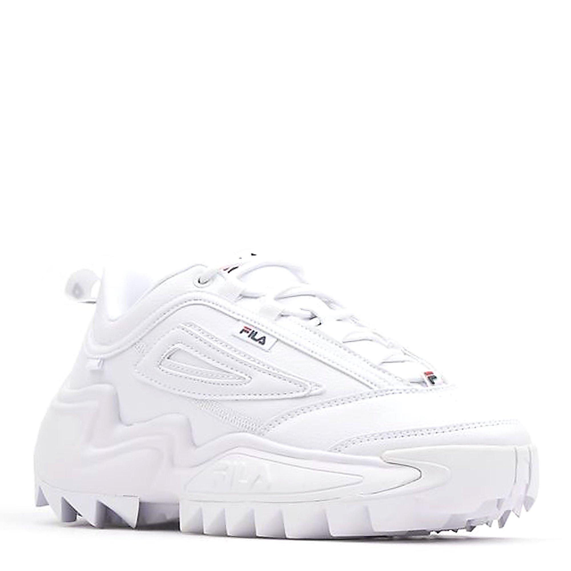 Wht/FNavy/FRed - Fila - Twister Womens Shoes - 5
