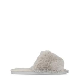 Be You Faux Fur Slider Slipper