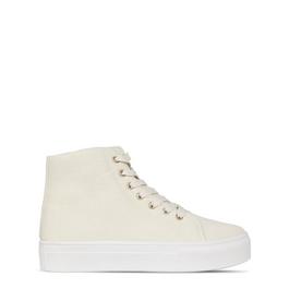 Be You BeYou High Top Flatform Trainers