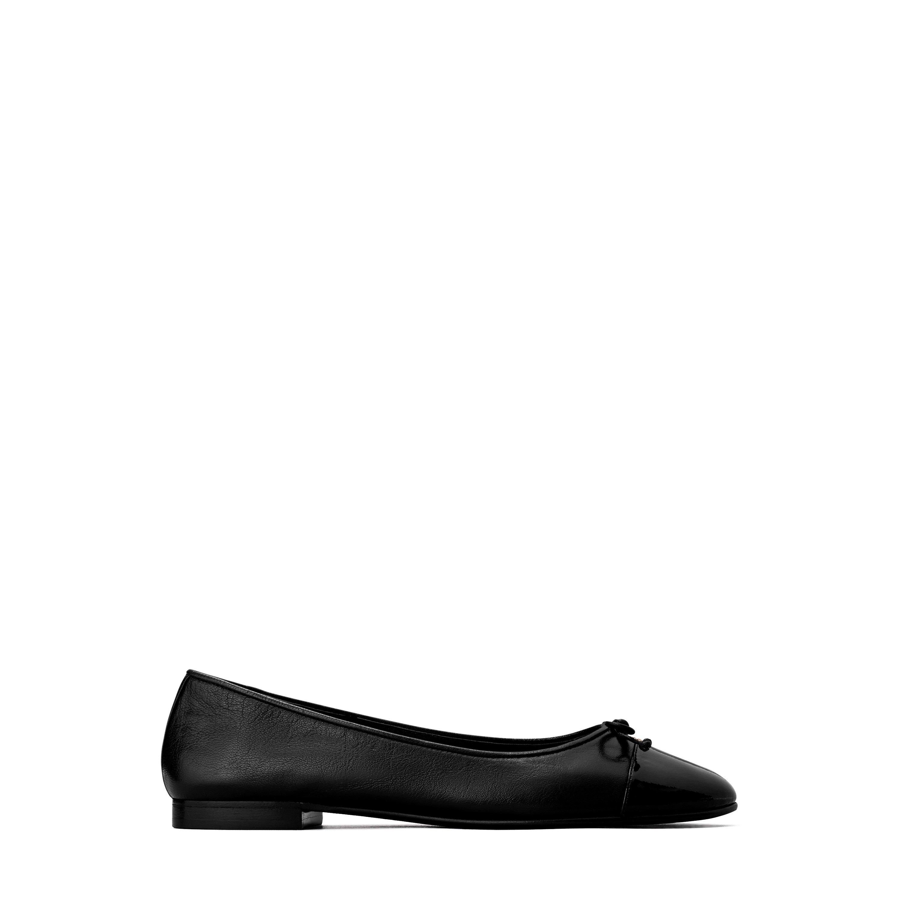 Cap-Toe Ballet Flats