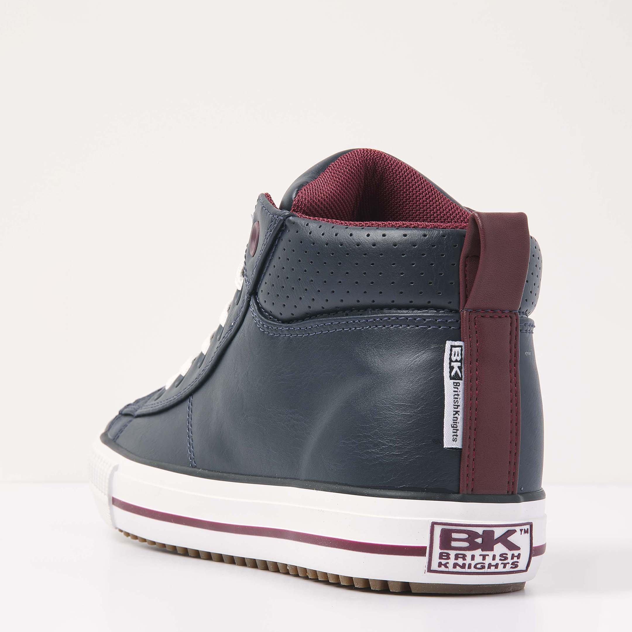 Navy/Burgundy - British Knights - Kaya Pro Mens - 4