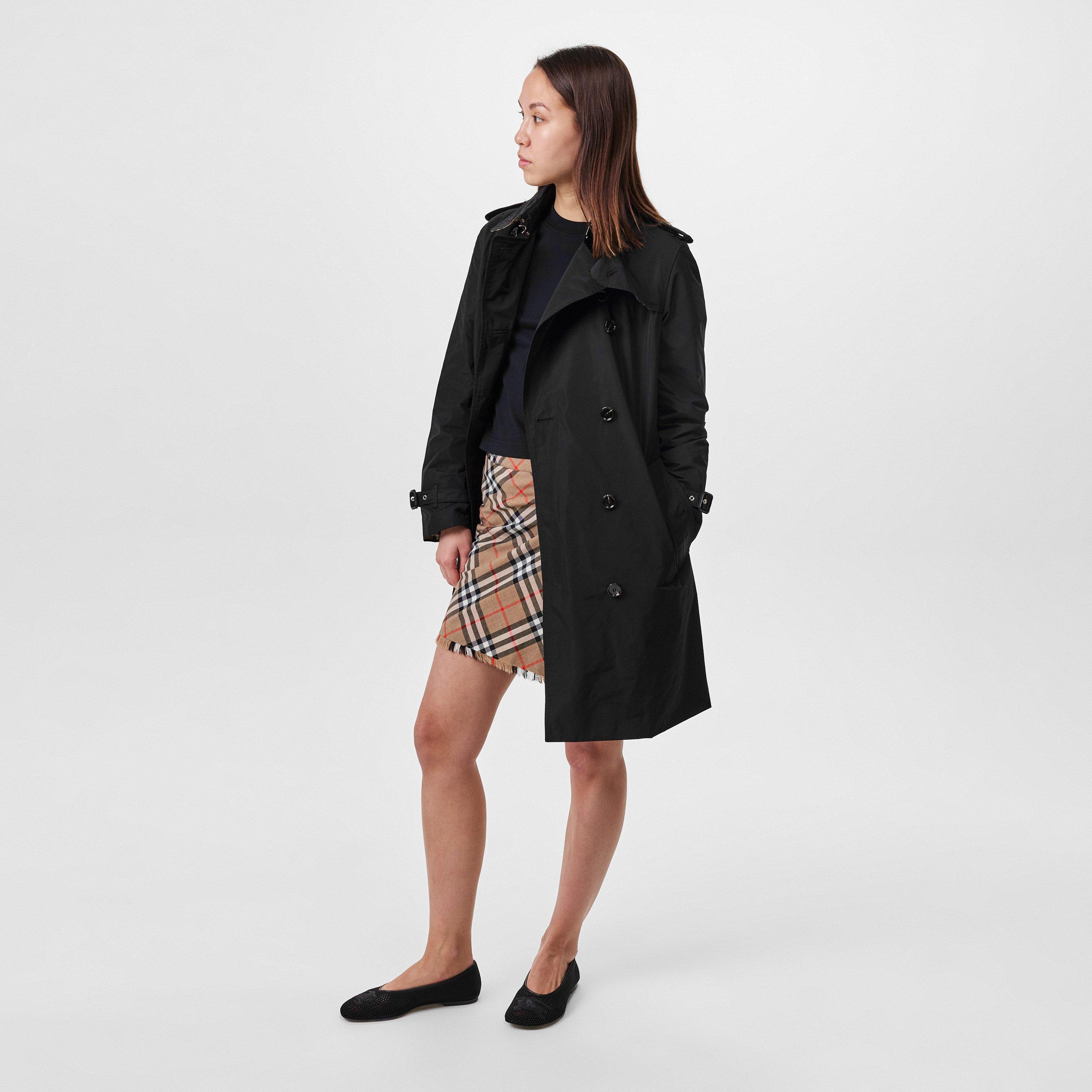 Black - Burberry - Equestrian Knight Design Ballerinas - 4