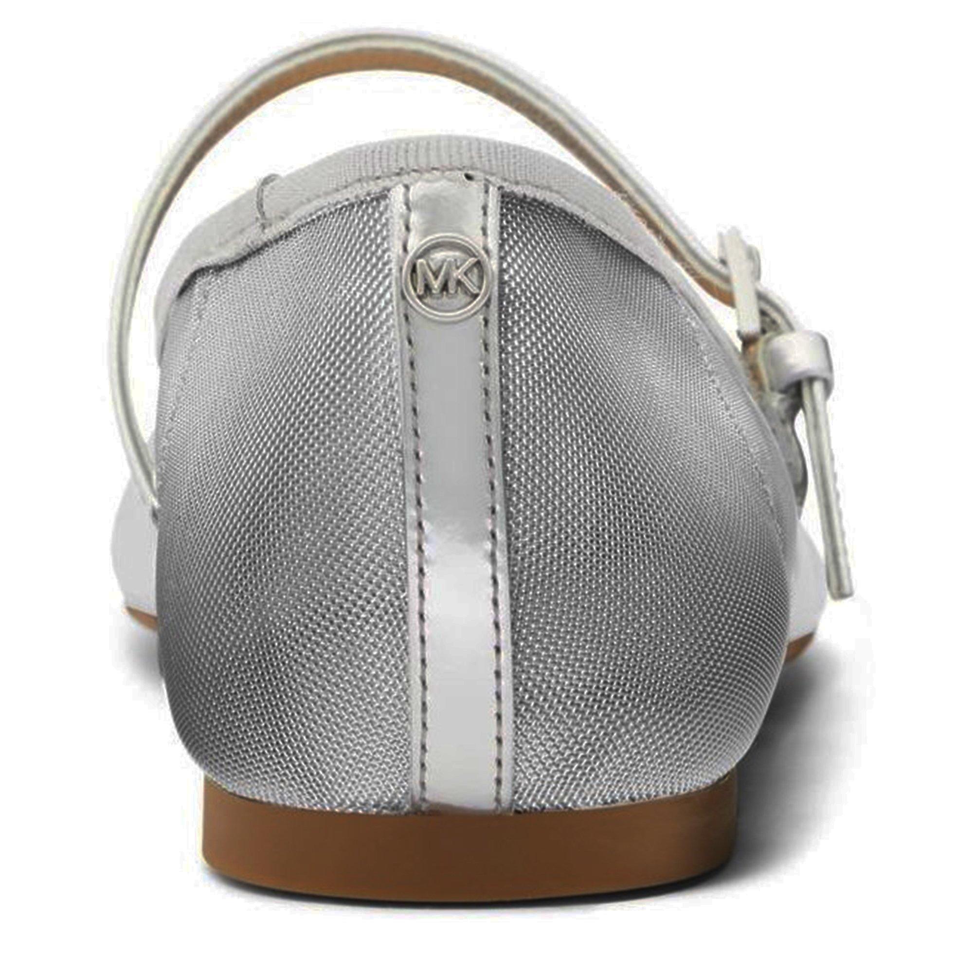 SILVER 040 - MICHAEL Michael Kors - Women's MAE FLEX Ballet Pumps - 3