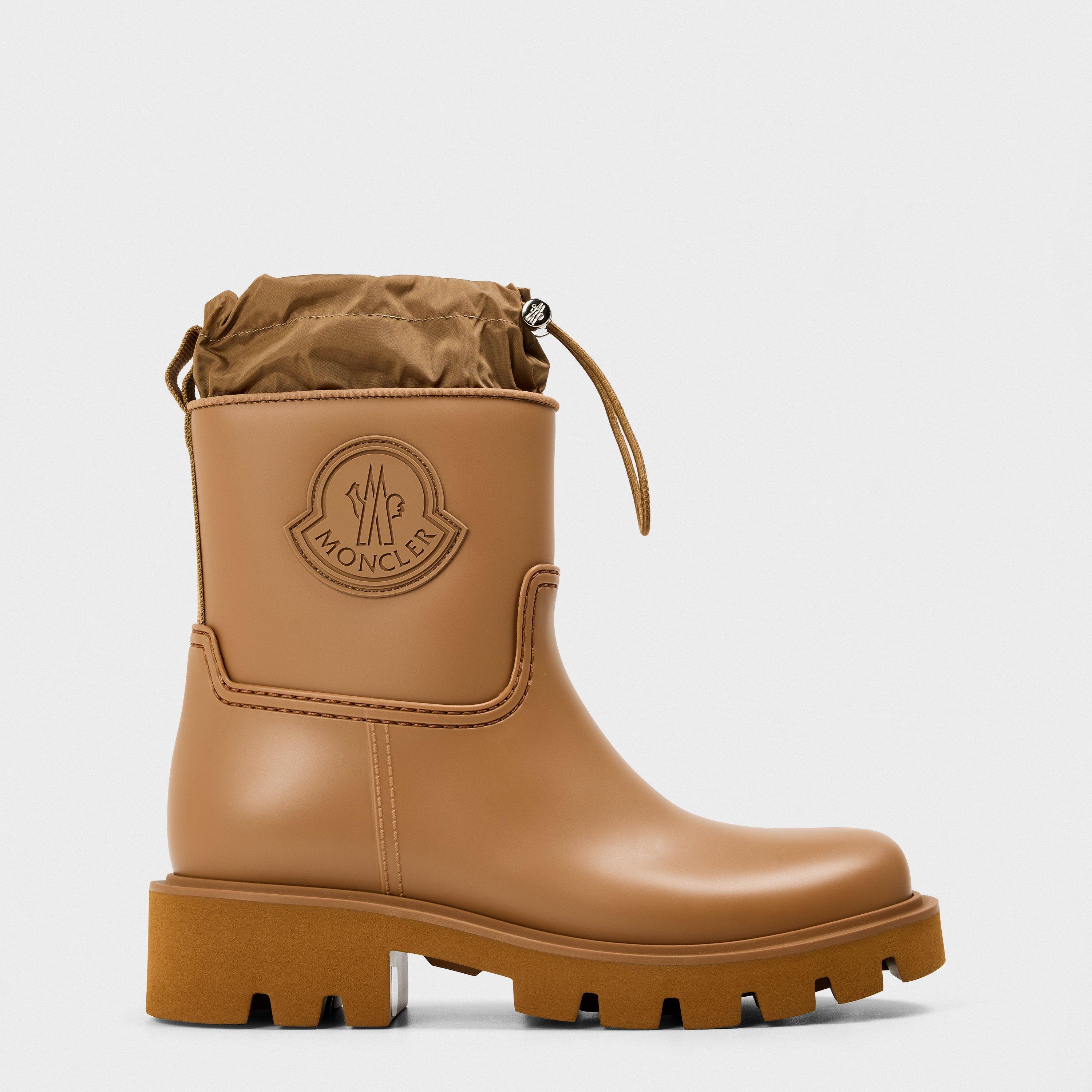 Moncler Kickstream Rain Boots - Beige 22C - Size 6 (39)