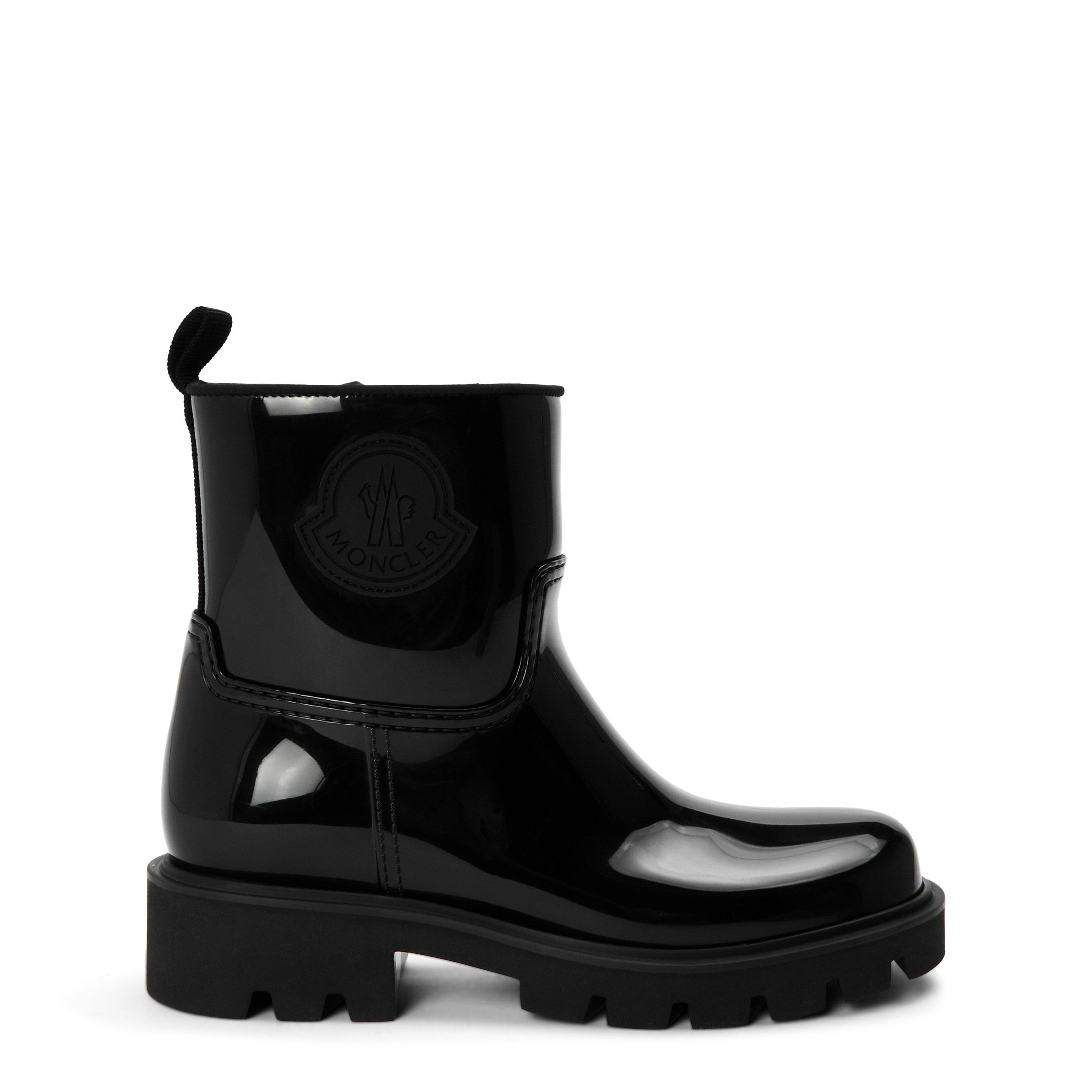 Moncler Kickstream Rain Boots - Black 999 - Size 6 (39)
