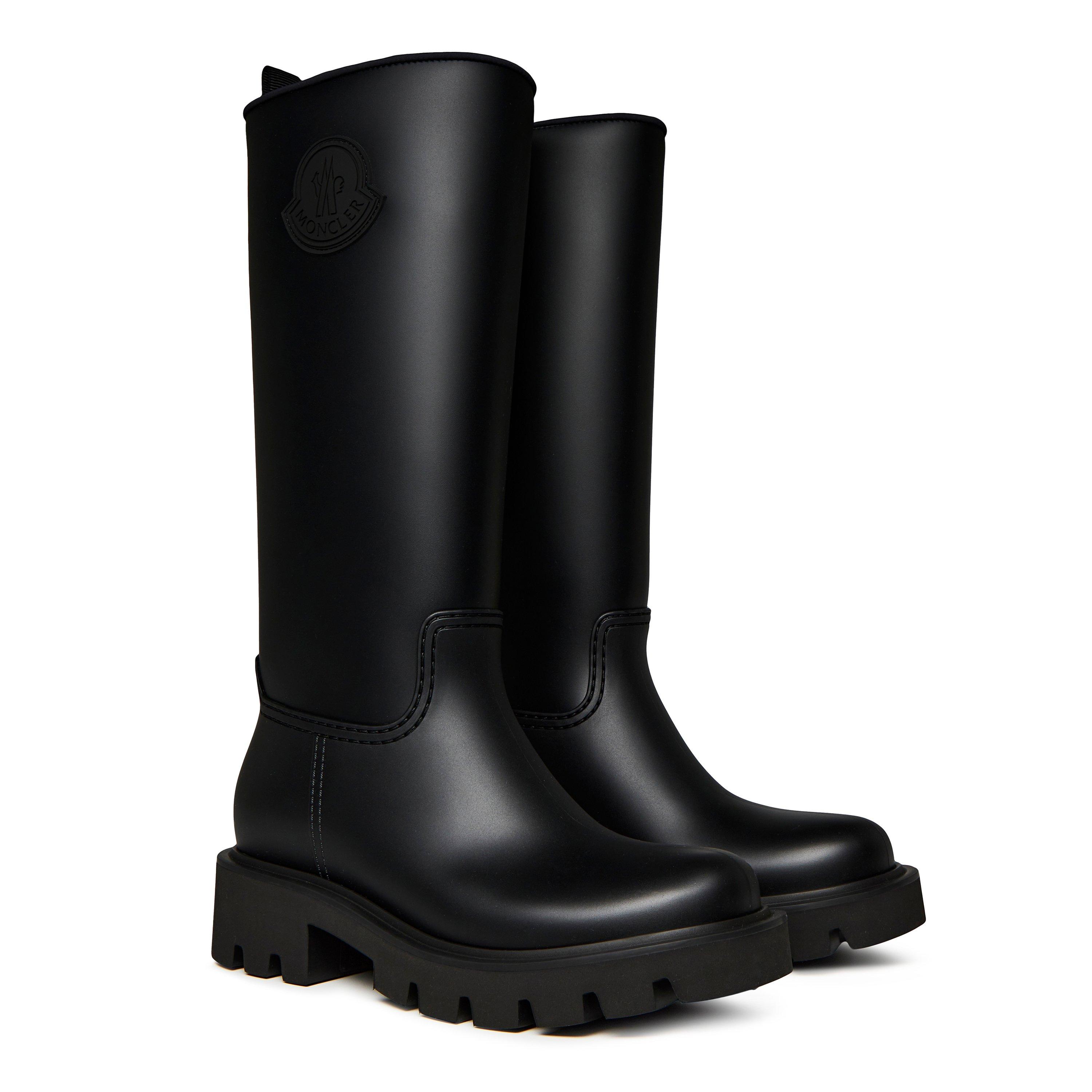 レインブーツ MONCLER Moncler Kickstream Boots (K209B4G00200 M4522 22C) Black Kickstream Rain Boots - Boots for Women | Moncler NO