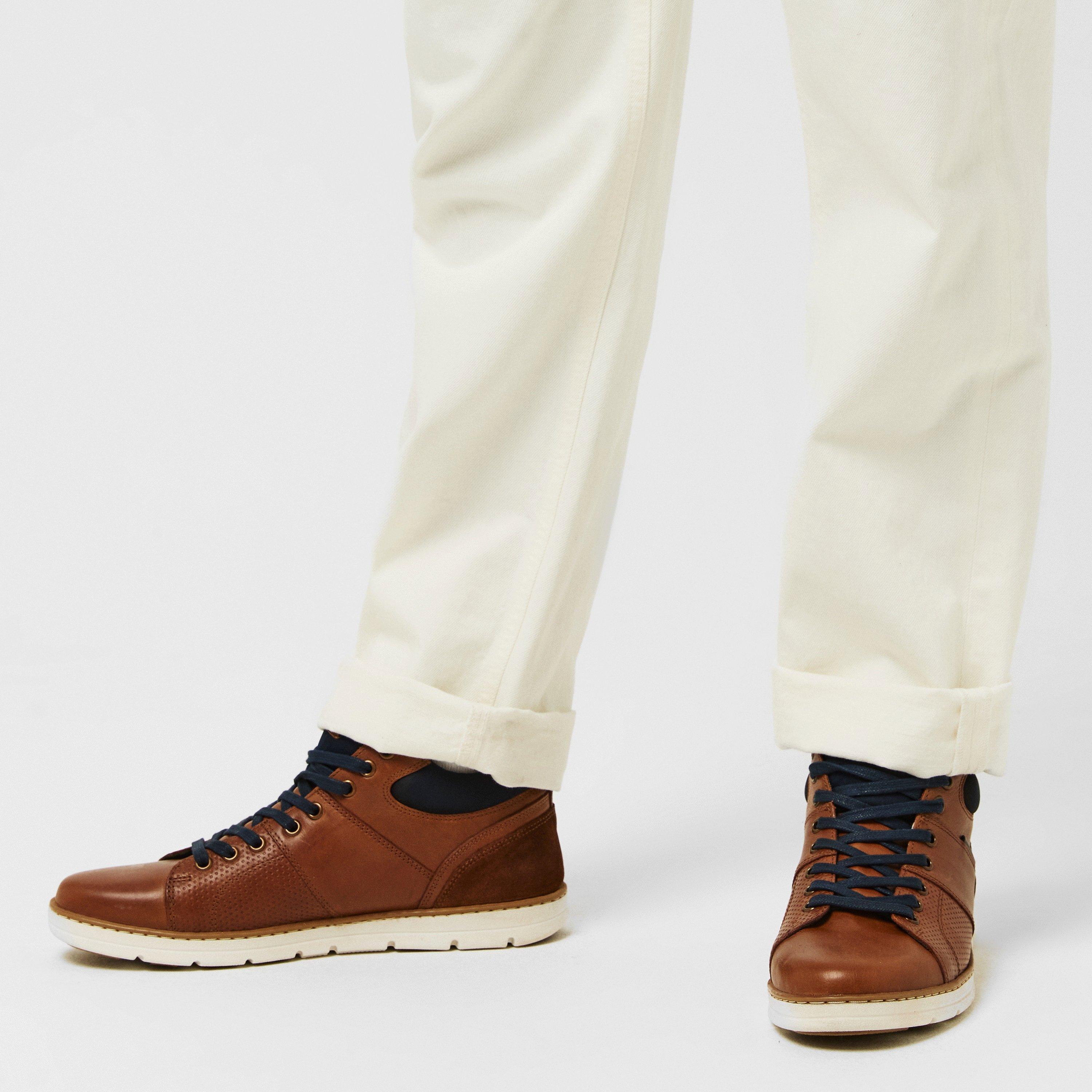 Tan 511 - Dune London - Statter Flat Ankle Boots - 2