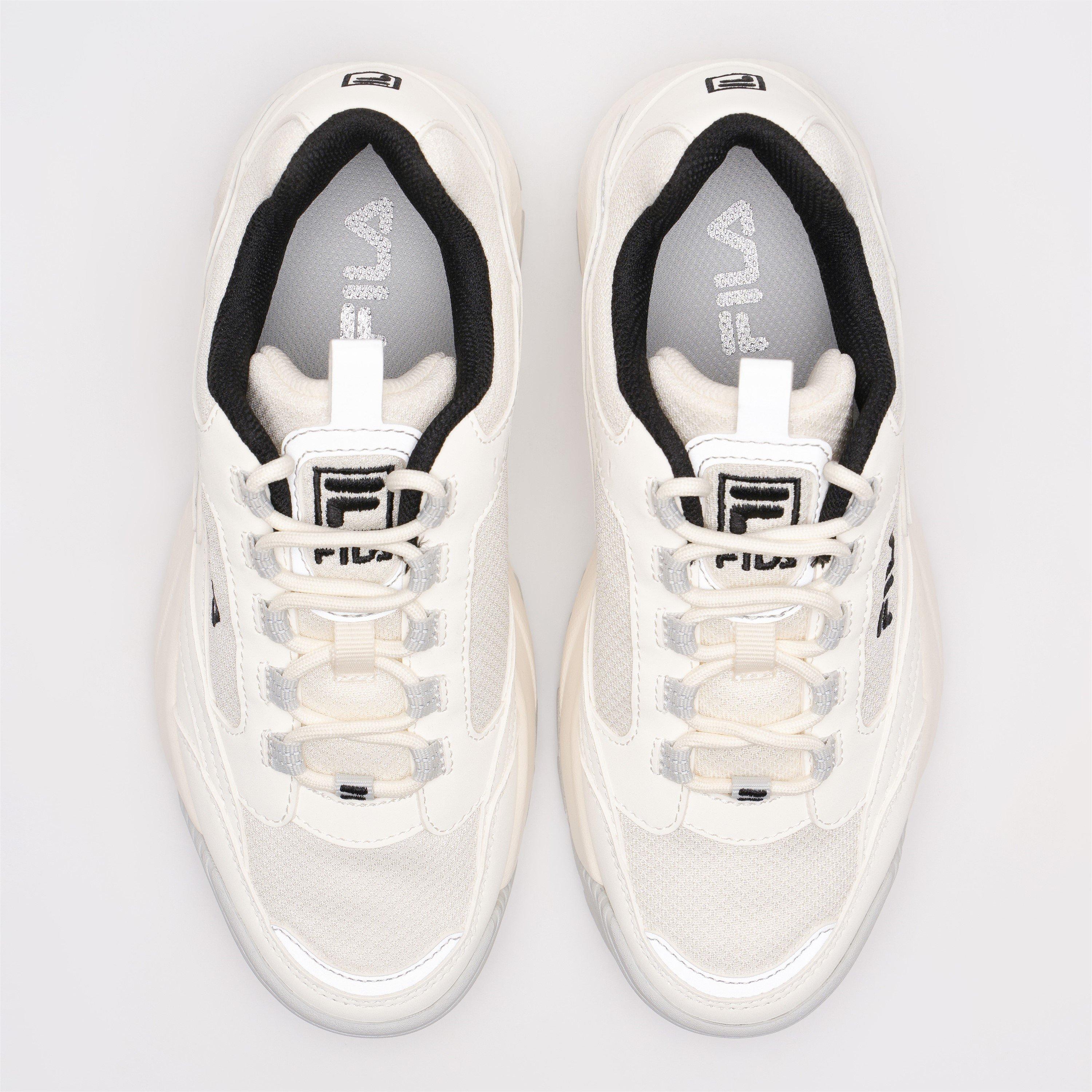 WHT/L.GRAY/BGE - Fila - Trident 2 Womens Trainers - 3