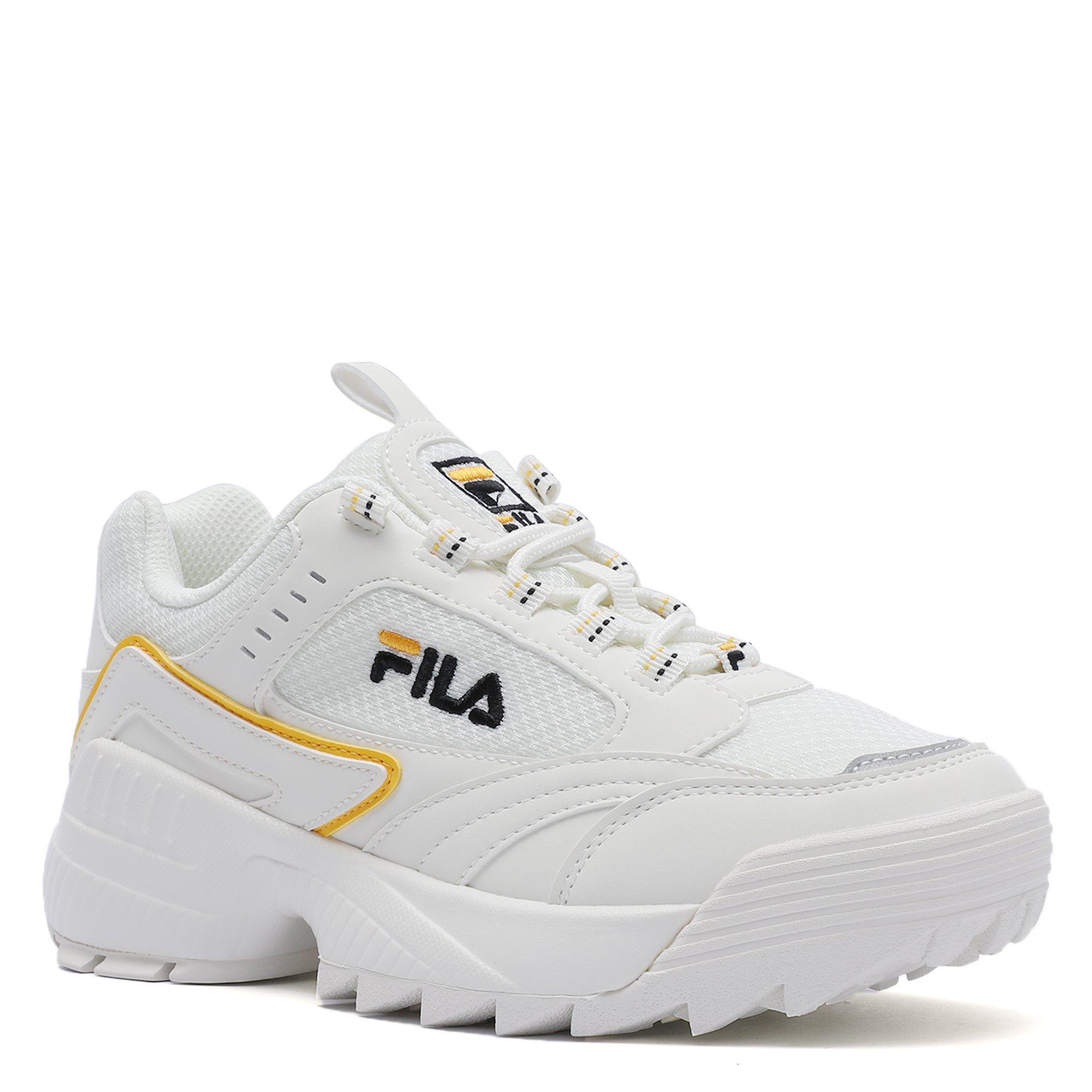 YEL/WHT/BLK - Fila - Trident 2 Womens Trainers - 5