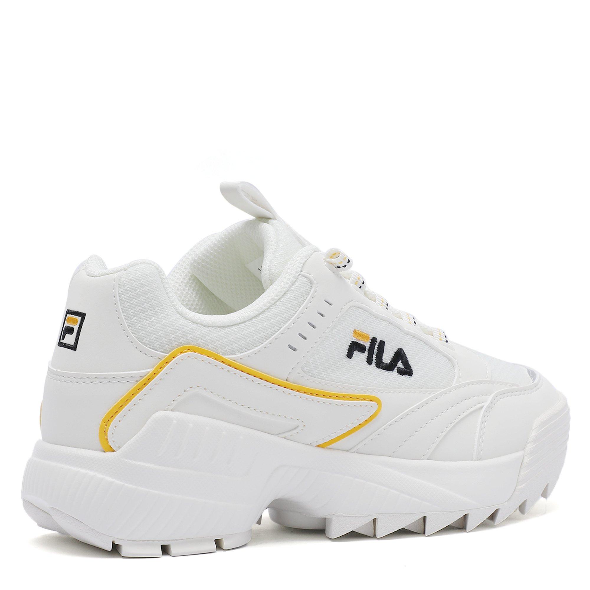 YEL/WHT/BLK - Fila - Trident 2 Womens Trainers - 6