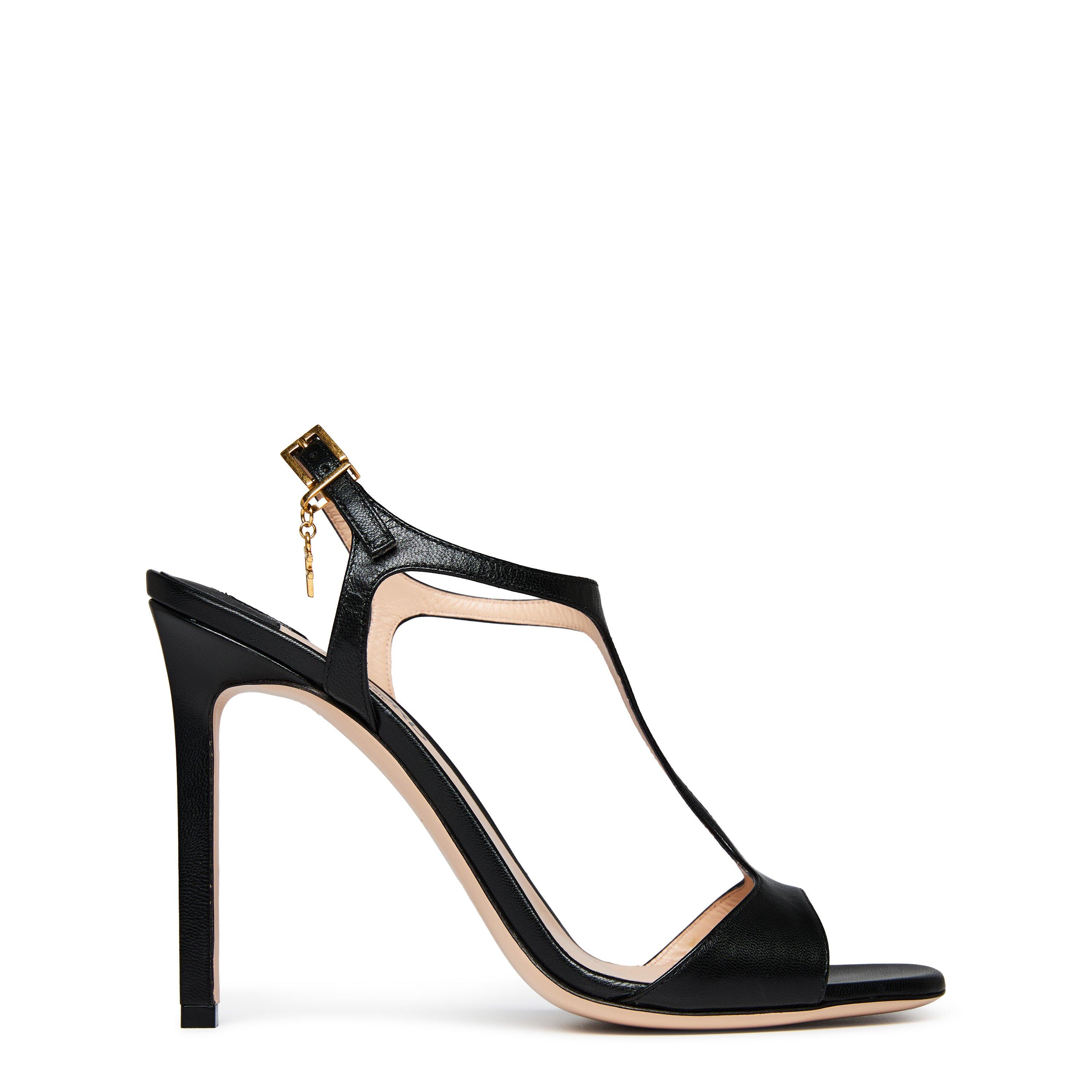 Tom Ford Women's Shiny T-Bar Stiletto Court Shoes