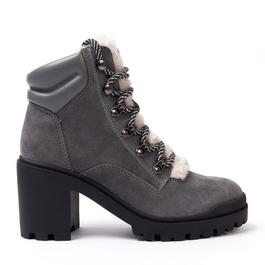 Golddigga Suede Heel Women boots