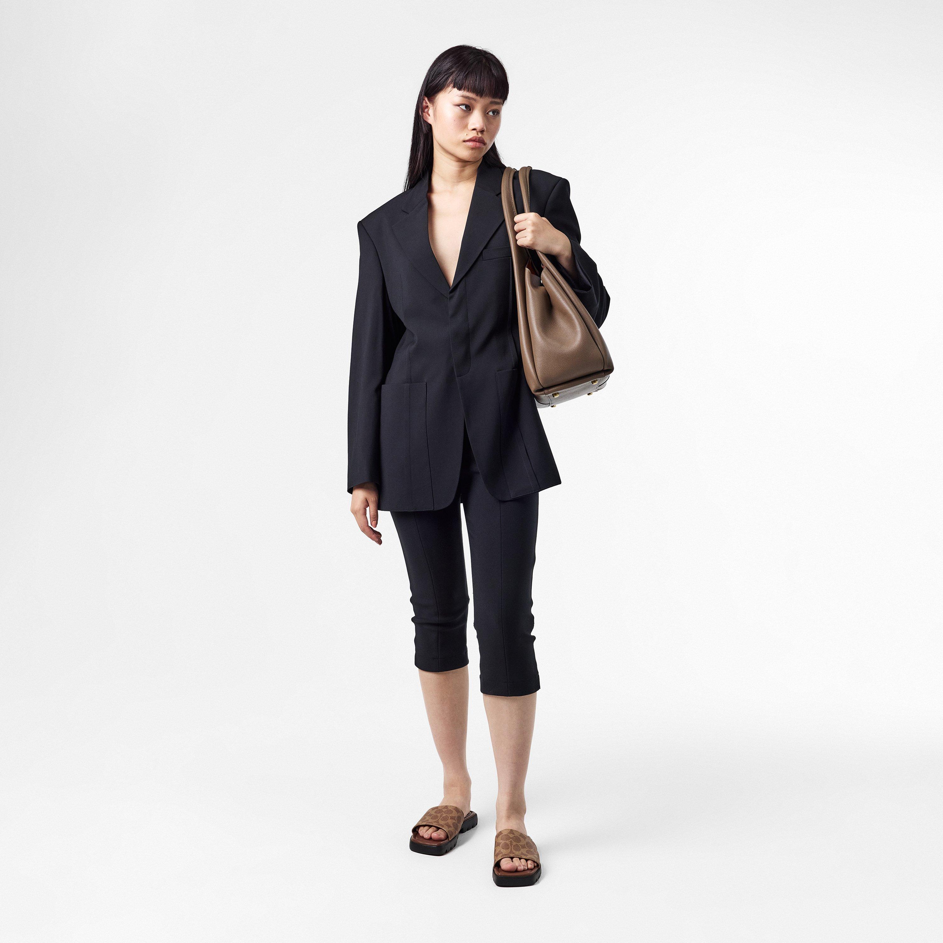 Khaki/Saddle - Coach - Florence Sandals - 5